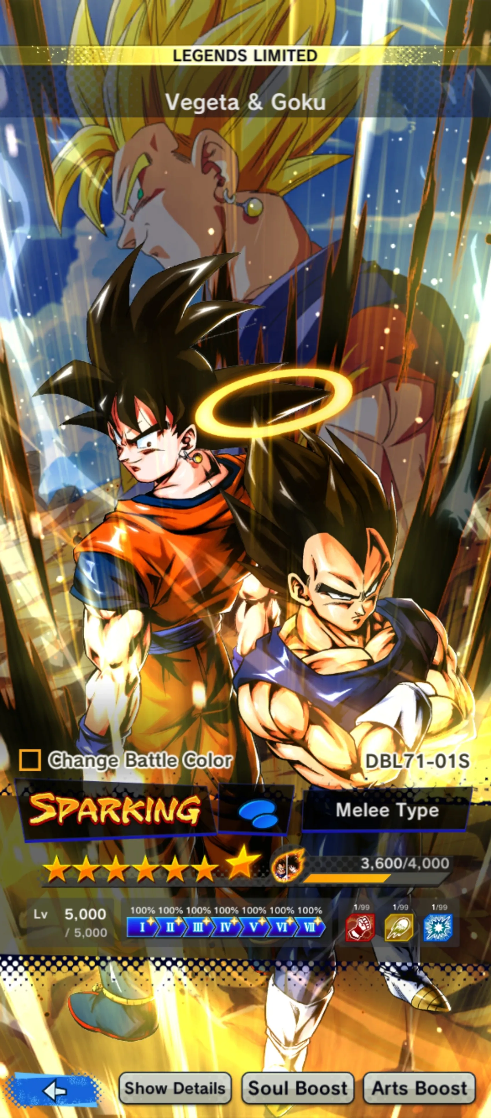 IOS+Android-Good Legends Limited-2 New Fusion+SS 3 SS 2 Goku and Vegeta+Goku and Freiza+Goku Kid+SS 4 Gogeta+Namek Goku-Goku Uis)-Good Equipment-DR527