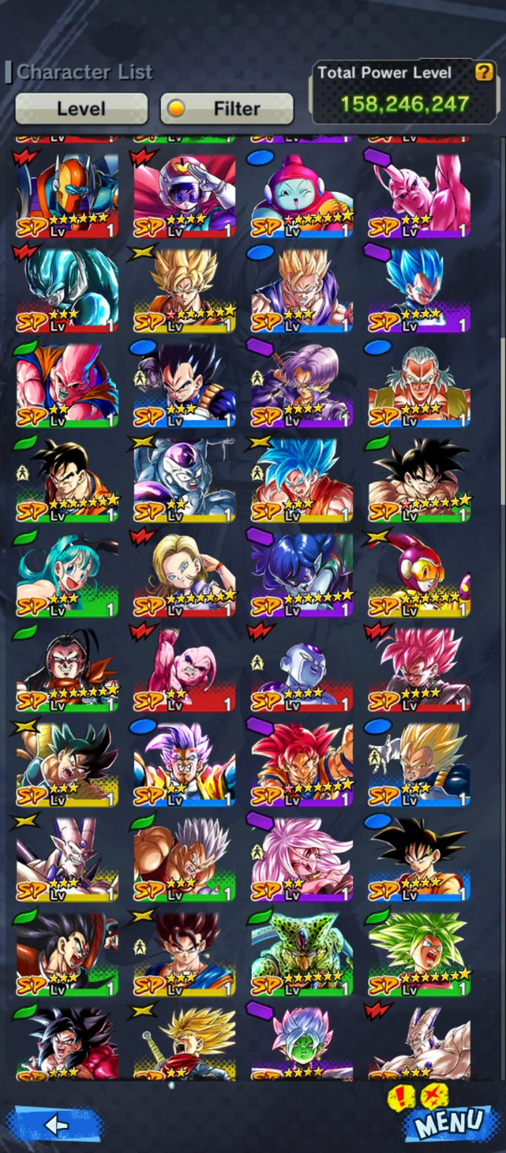 Good Acc-5 UL(Vegito Blue+Rose+Jamnemba+Buu Kid)+Team GT-28 Legends Limited+Sparking+Zenkai Good star+Vip Equipment-Ultimate Gohan+Vegeta and Goku+Pikkon+Goku Uis+Beast Gohan+SS4 Gogeta+SS4 Goku and Vegeta+Goku GT-DR532