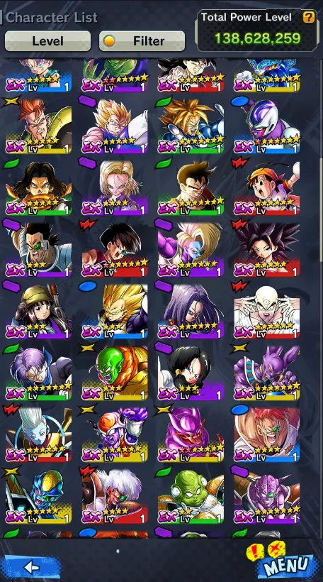 Good Team+29 Legends Limited+Sparking+Zenkai Good Star+Vip Equipment-2 New Fusion+Ultimate Gohan+SS4 Gogeta+Goku Uis+SS3 SS2 Goku and Vegeta+God SS Vegeta+Piccolo+Bardock+Namek Goku+Beast Gohan-DR535