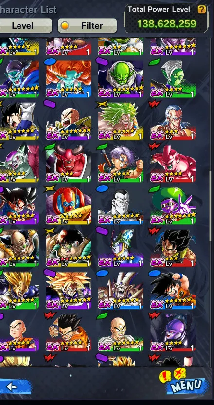 Good Team+29 Legends Limited+Sparking+Zenkai Good Star+Vip Equipment-2 New Fusion+Ultimate Gohan+SS4 Gogeta+Goku Uis+SS3 SS2 Goku and Vegeta+God SS Vegeta+Piccolo+Bardock+Namek Goku+Beast Gohan-DR535