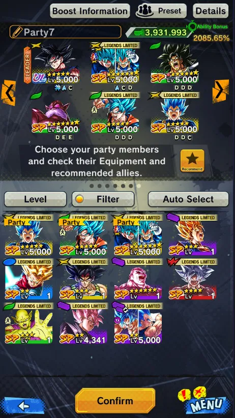 IOS+Android-UL Goku Uis+New Fusion God SS Goku and Vegeta+God SS Goku+God SS Vegeta+Jiren Zenkai+Piccolo+Bardock-Have Equipment-DR539