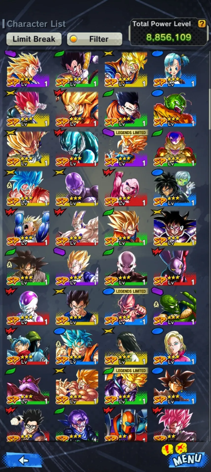 IOS+Android-UL(Gohan+Super Gogeta)-New Ultimate Gohan+SS Gohan+Perfect Cell+Trunks+Majin Buu-have Equipment-DR549