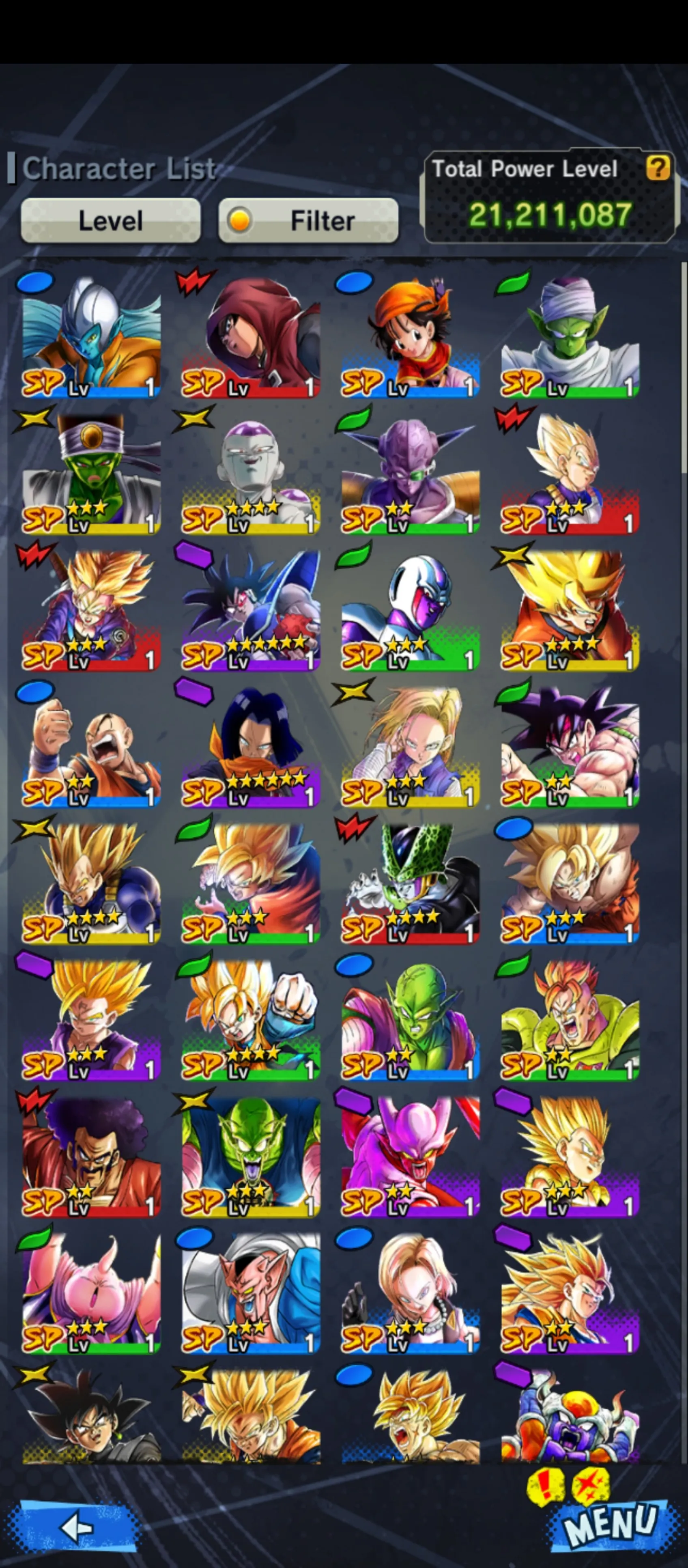 DR610-IOS+Android-UL Goku Uis+Ultimate Gohan+2 New Fusion Good Star+22 Legends Limited-Beast Gohan+Goku Kid+Piccolo+Namek Goku+God SS Vegeta+Frieza-Have Equipment-DR610