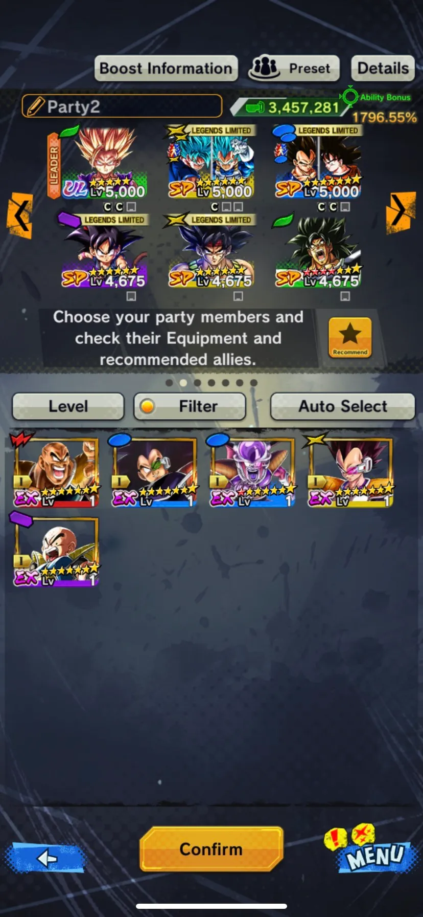 IOS+Android-UL Gohan+13 Legends Limited+2 New Fusion God SS Goku and Vegeta+Vegeta and Goku+Beast Gohan+Goku Kid+Goku Uis+Bardock-Good Equipment-DR603