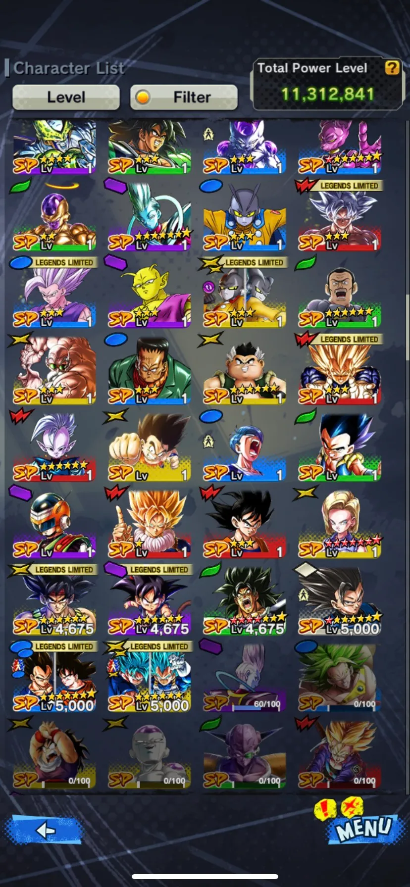 IOS+Android-UL Gohan+13 Legends Limited+2 New Fusion God SS Goku and Vegeta+Vegeta and Goku+Beast Gohan+Goku Kid+Goku Uis+Bardock-Good Equipment-DR603