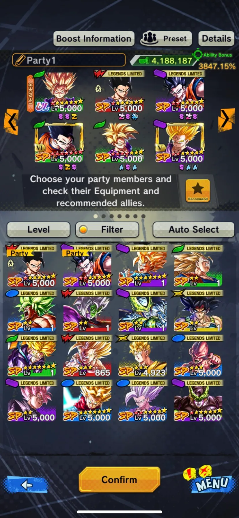 DR607-VIP Team Gohan-ULGohan Red Star+New Ultimate Gohan Red Star+Gohan Purple Red Star+16 Legends Limited-Good Equipment-DR607