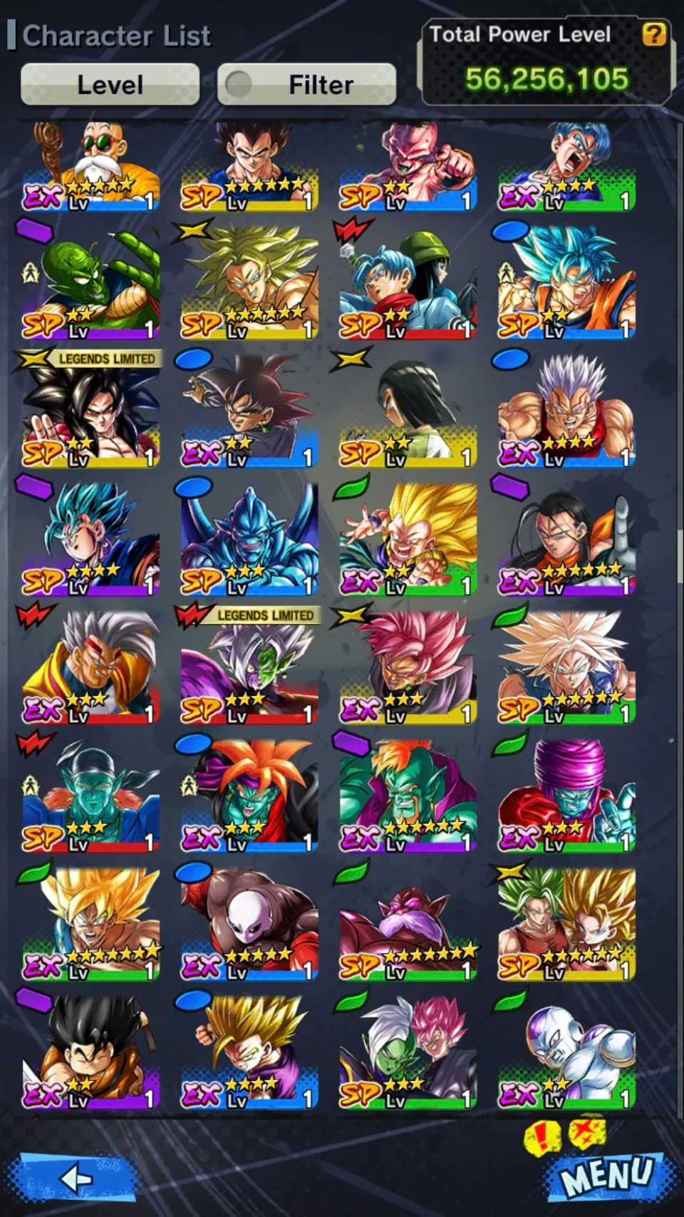 DR620-IOS+Android-Good 16 Legends Limited Good Star-2 New Fusion-Goku and Vegeta 10 Red Star+Piccolo 9 Red Star+God SS Vegeta 10 Red Star+Goku Uis+Namek Goku+Goku and Frieza+SS3 Goku and Frieza)-Good Equipment-DR620