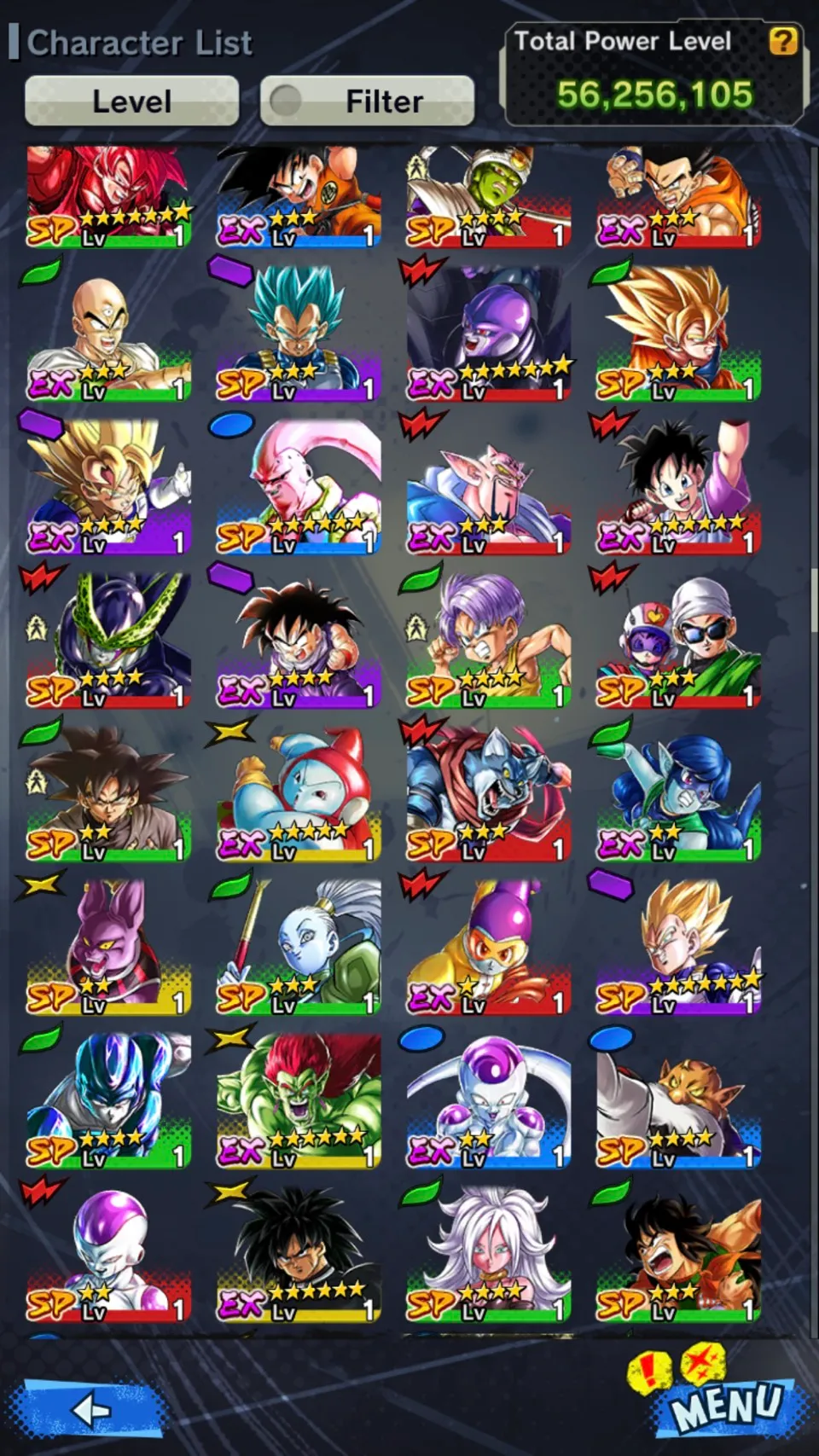 DR620-IOS+Android-Good 16 Legends Limited Good Star-2 New Fusion-Goku and Vegeta 10 Red Star+Piccolo 9 Red Star+God SS Vegeta 10 Red Star+Goku Uis+Namek Goku+Goku and Frieza+SS3 Goku and Frieza)-Good Equipment-DR620