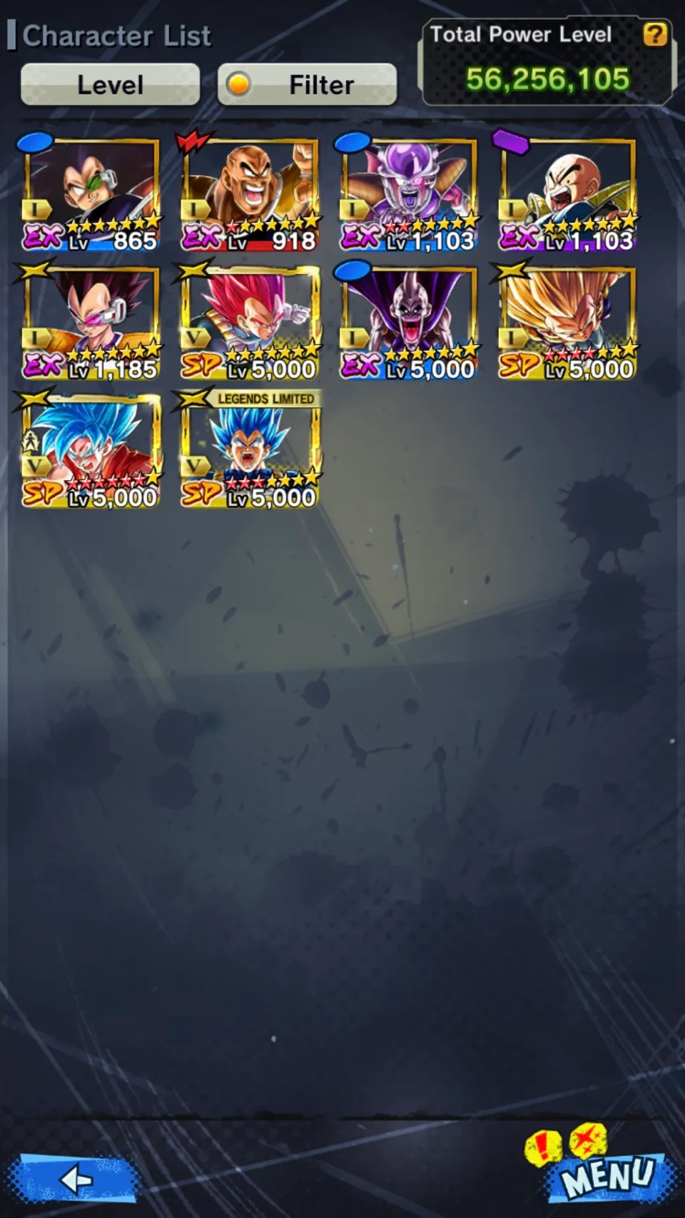 DR620-IOS+Android-Good 16 Legends Limited Good Star-2 New Fusion-Goku and Vegeta 10 Red Star+Piccolo 9 Red Star+God SS Vegeta 10 Red Star+Goku Uis+Namek Goku+Goku and Frieza+SS3 Goku and Frieza)-Good Equipment-DR620