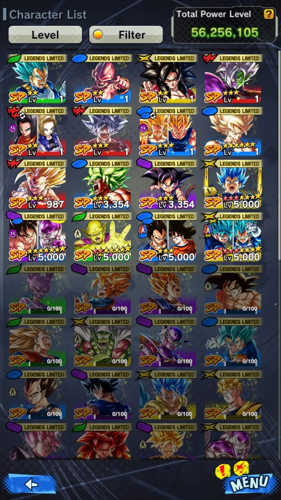 DR620-IOS+Android-Good 16 Legends Limited Good Star-2 New Fusion-Goku and Vegeta 10 Red Star+Piccolo 9 Red Star+God SS Vegeta 10 Red Star+Goku Uis+Namek Goku+Goku and Frieza+SS3 Goku and Frieza)-Good Equipment-DR620