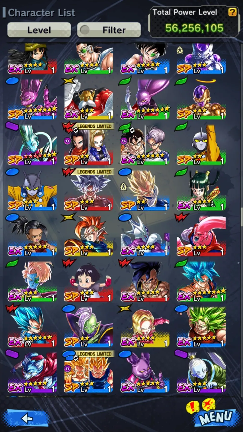 DR620-IOS+Android-Good 16 Legends Limited Good Star-2 New Fusion-Goku and Vegeta 10 Red Star+Piccolo 9 Red Star+God SS Vegeta 10 Red Star+Goku Uis+Namek Goku+Goku and Frieza+SS3 Goku and Frieza)-Good Equipment-DR620