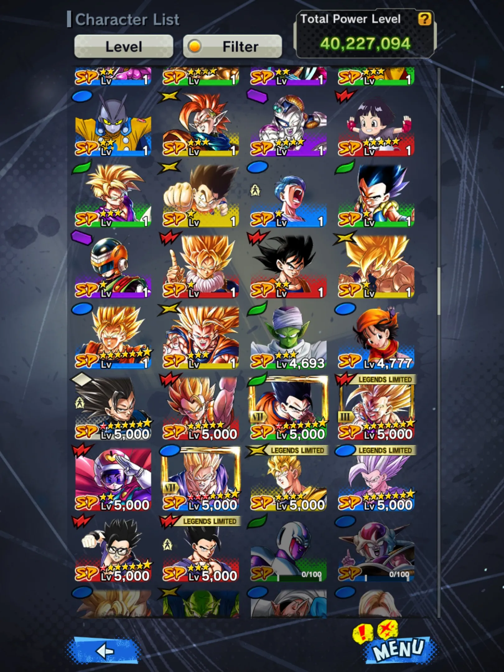 DR614-IOS+Android-Team Gohan-UL Gohan+Ultimate Gohan+Beast Gohan Purple+SS Gohan V3+SS 2 Gohan-Good Equipment-DR614