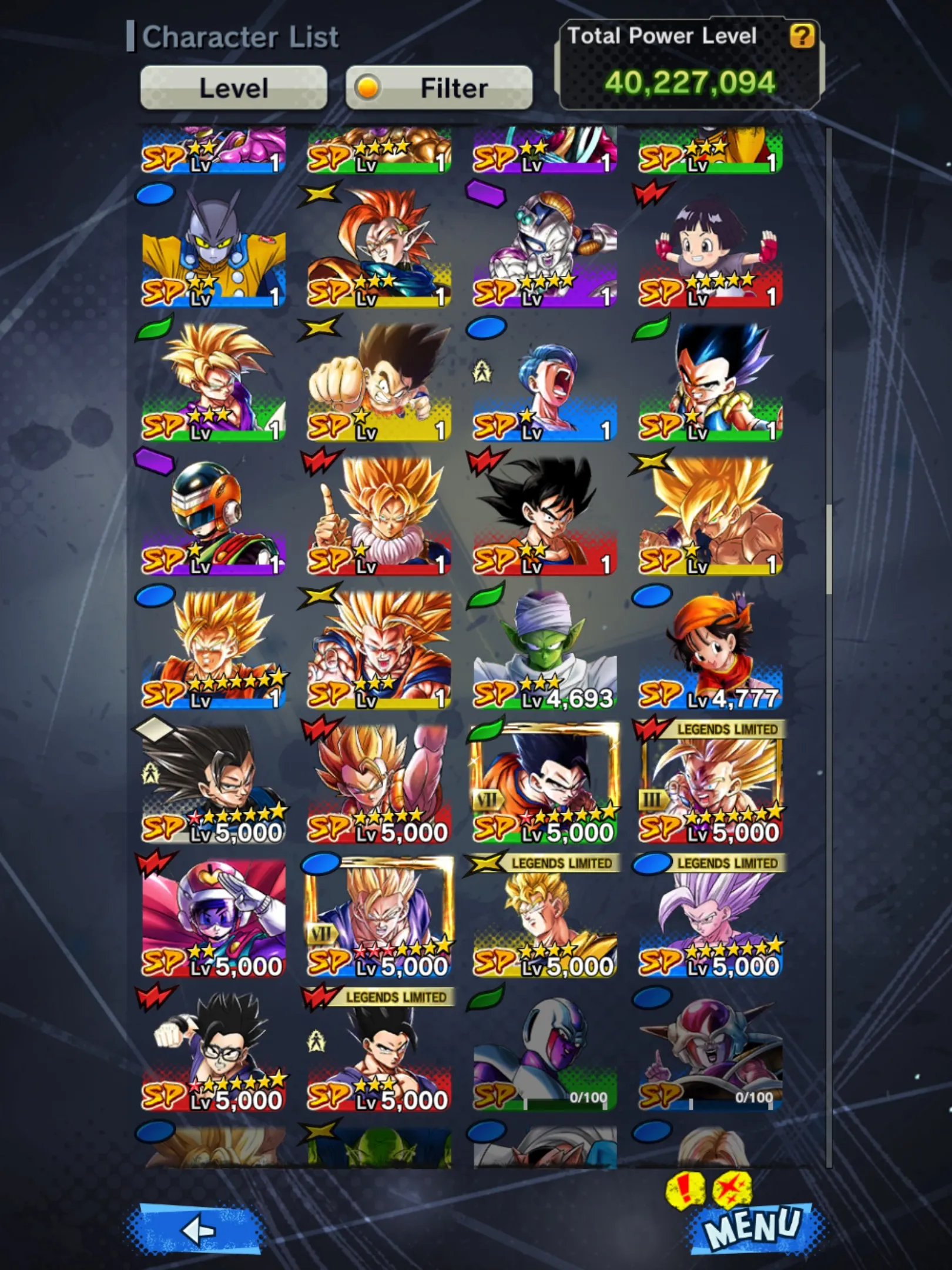 DR614-IOS+Android-Team Gohan-UL Gohan+Ultimate Gohan+Beast Gohan Purple+SS Gohan V3+SS 2 Gohan-Good Equipment-DR614