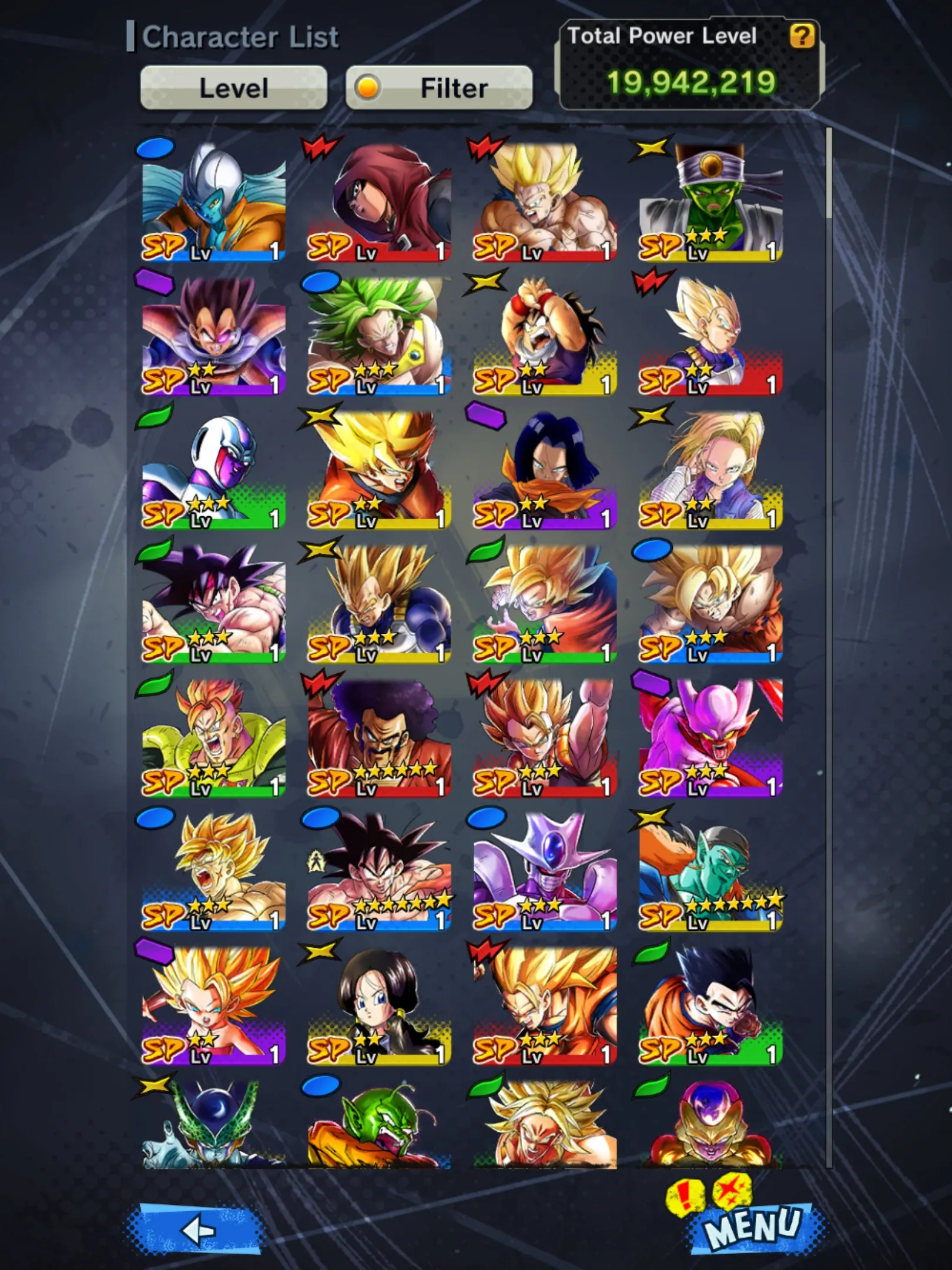 IOS+Android-UL Goku Uis 10 Red Star+10 Legends Limited Good Star-Fusion God SS Goku&amp;Vegeta+Goku&amp;Frieza+Piccolo v3+Zamasu Red Star+Gammar 1 2-DR631