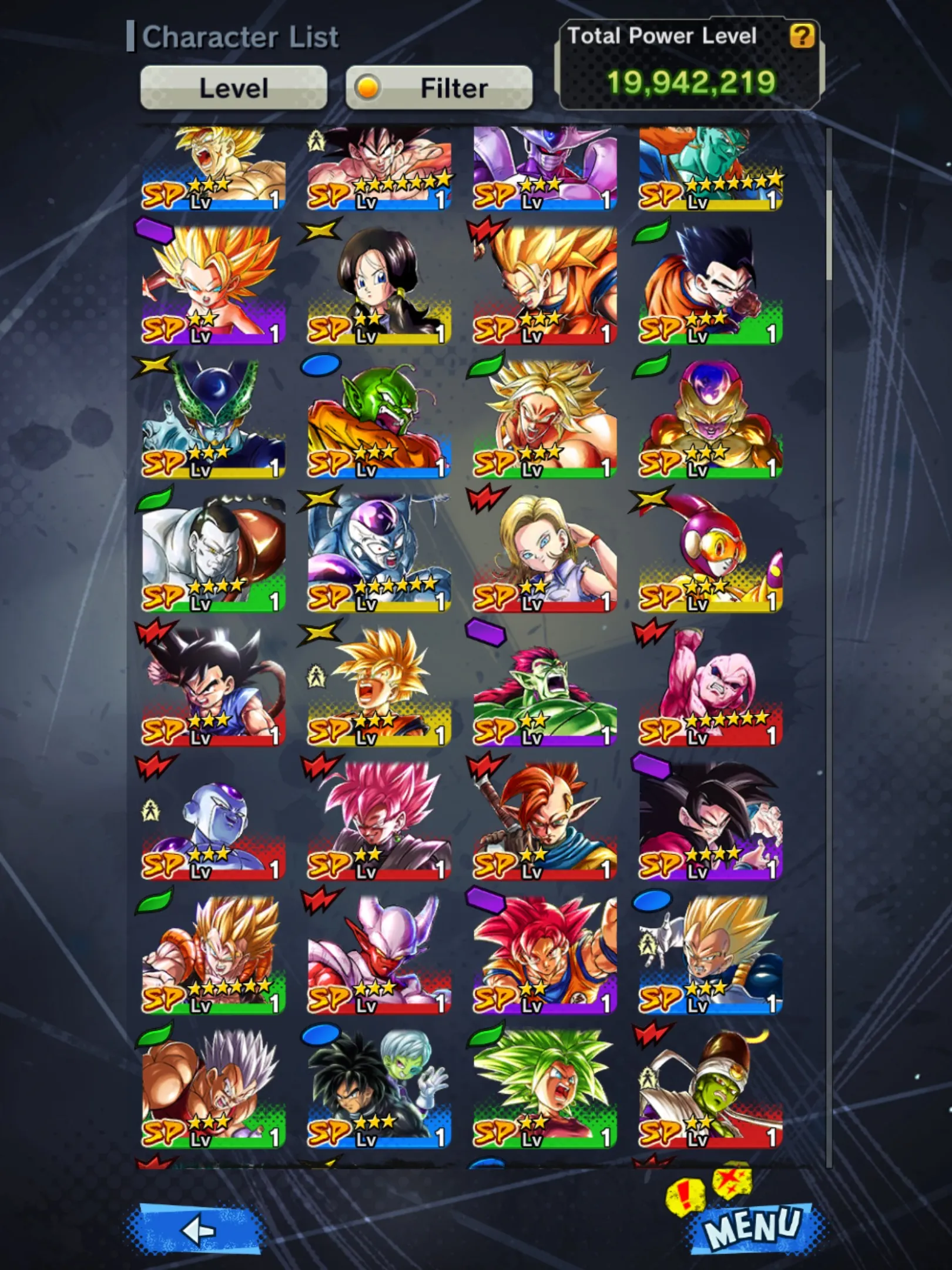 IOS+Android-UL Goku Uis 10 Red Star+10 Legends Limited Good Star-Fusion God SS Goku&amp;Vegeta+Goku&amp;Frieza+Piccolo v3+Zamasu Red Star+Gammar 1 2-DR631