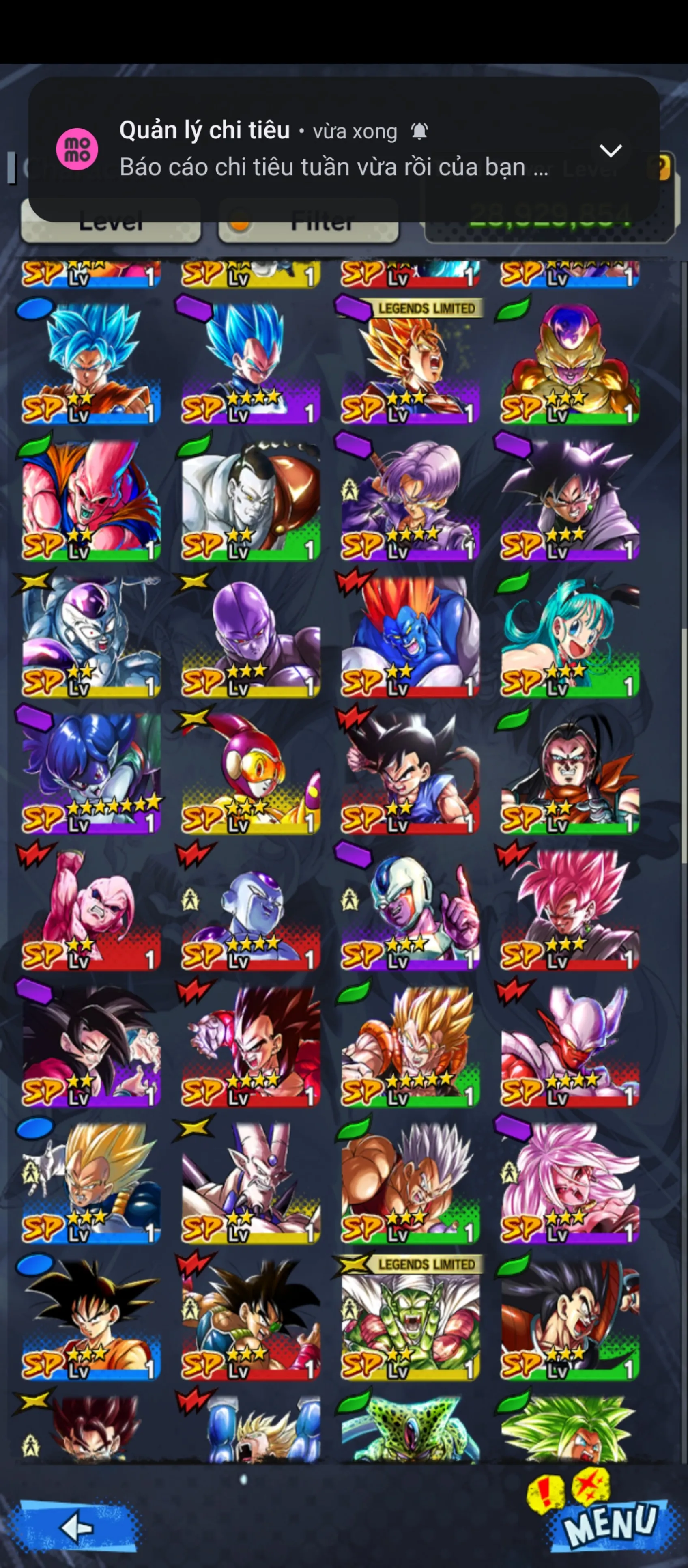 DR643-IOS+Android-4 UL(Goku Uis+Gohan+Super Vegito)+New Fusion God SS Goku and Vegeta+13 Legends Limited-Zamasu 7 Star+Goku Uis+God SS Vegito+God SS Vegeta+SS Gohan V3-Have Equipment-DR643