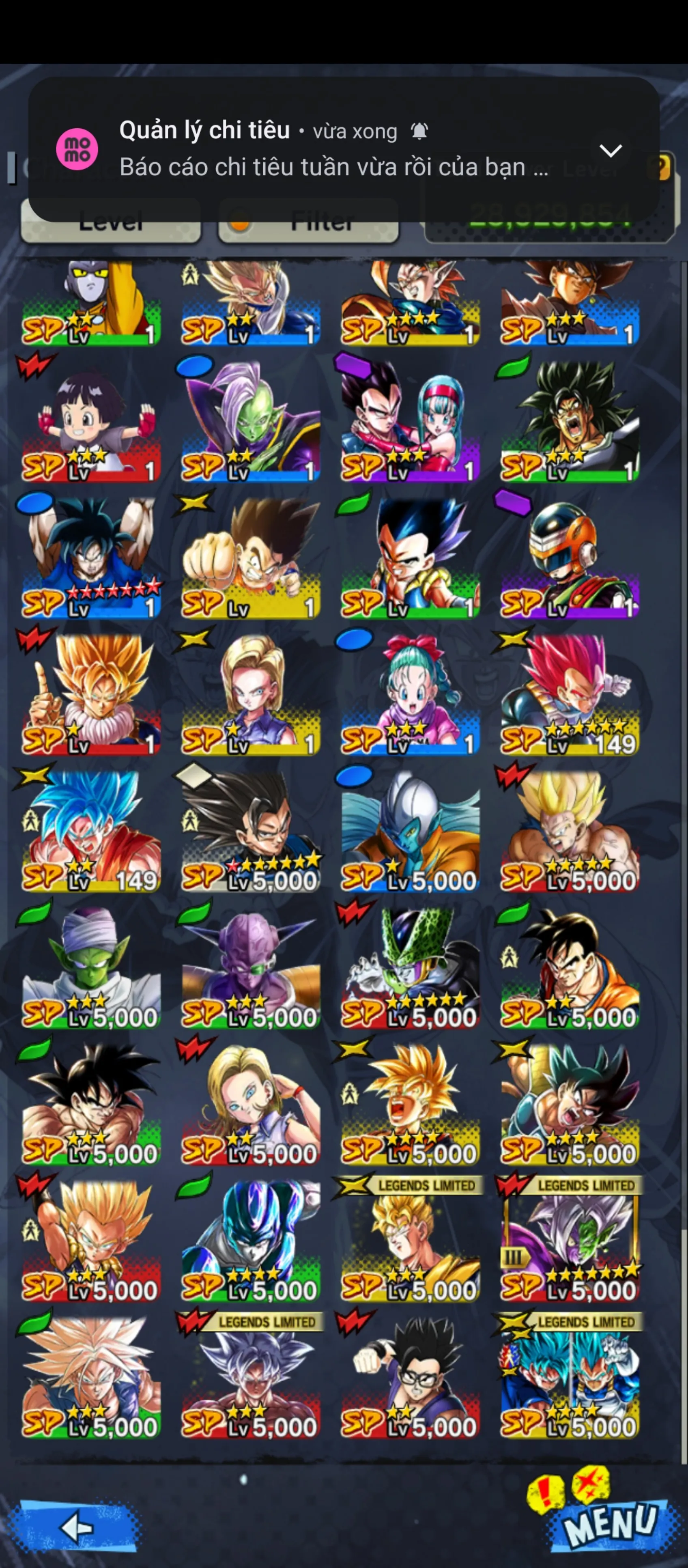 DR643-IOS+Android-4 UL(Goku Uis+Gohan+Super Vegito)+New Fusion God SS Goku and Vegeta+13 Legends Limited-Zamasu 7 Star+Goku Uis+God SS Vegito+God SS Vegeta+SS Gohan V3-Have Equipment-DR643