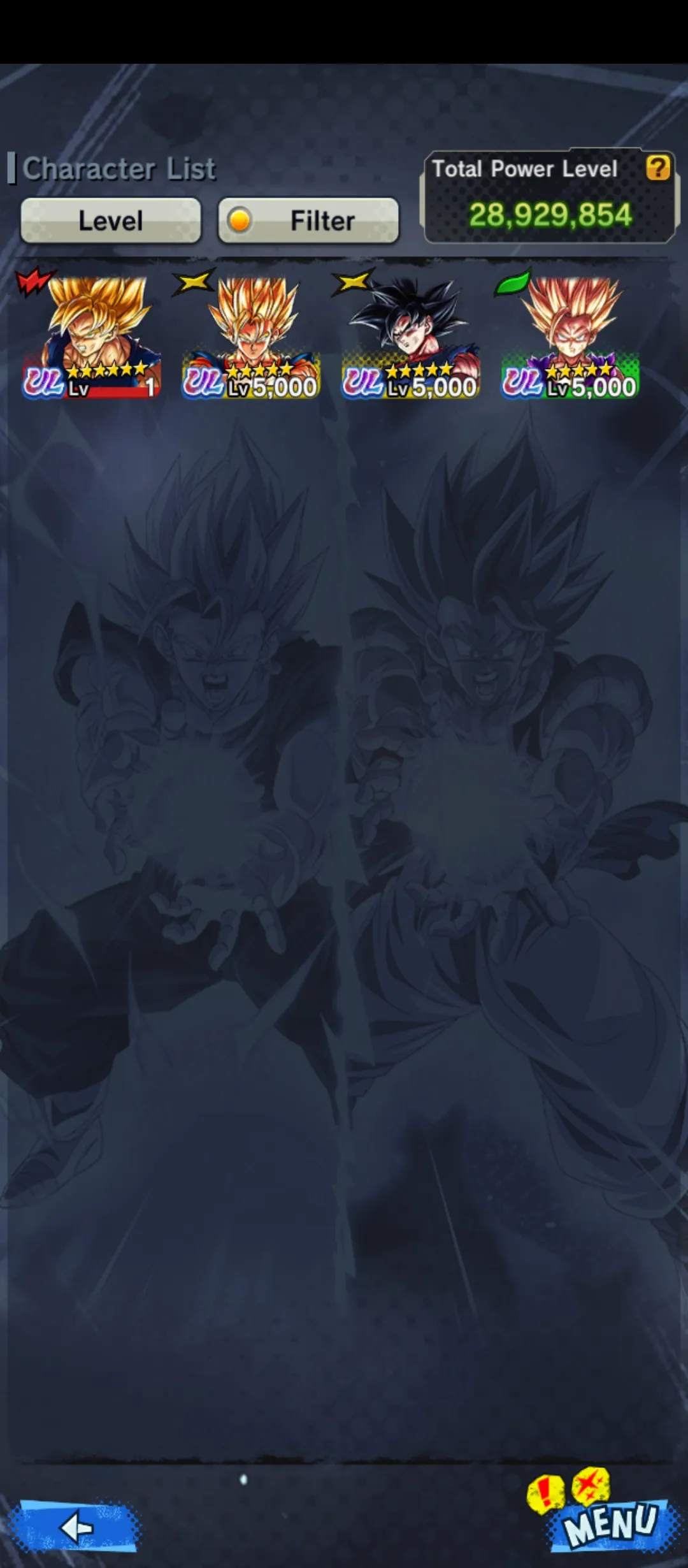 DR643-IOS+Android-4 UL(Goku Uis+Gohan+Super Vegito)+New Fusion God SS Goku and Vegeta+13 Legends Limited-Zamasu 7 Star+Goku Uis+God SS Vegito+God SS Vegeta+SS Gohan V3-Have Equipment-DR643