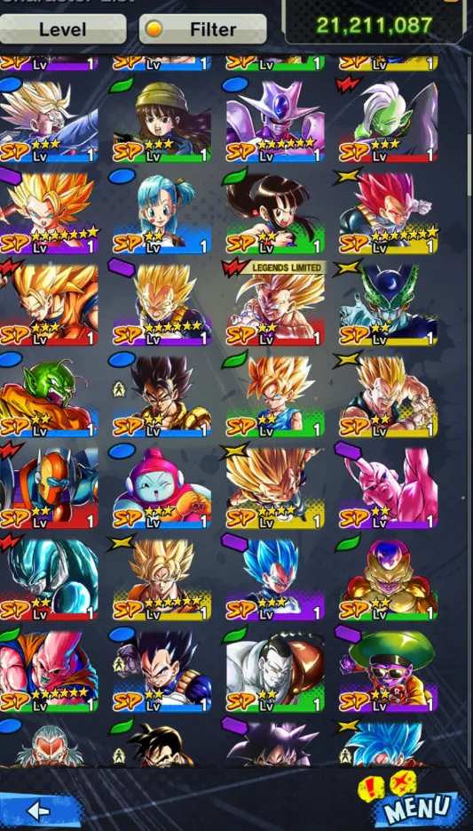 DR610-IOS+Android-UL Goku Uis+Ultimate Gohan+2 New Fusion Good Star+22 Legends Limited-Beast Gohan+Goku Kid+Piccolo+Namek Goku+God SS Vegeta+Frieza-Have Equipment-DR610