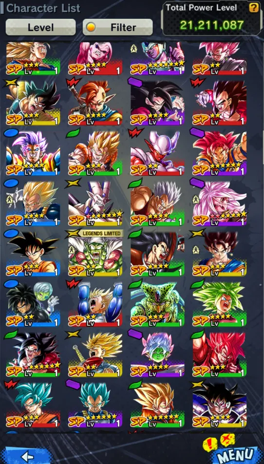 DR610-IOS+Android-UL Goku Uis+Ultimate Gohan+2 New Fusion Good Star+22 Legends Limited-Beast Gohan+Goku Kid+Piccolo+Namek Goku+God SS Vegeta+Frieza-Have Equipment-DR610