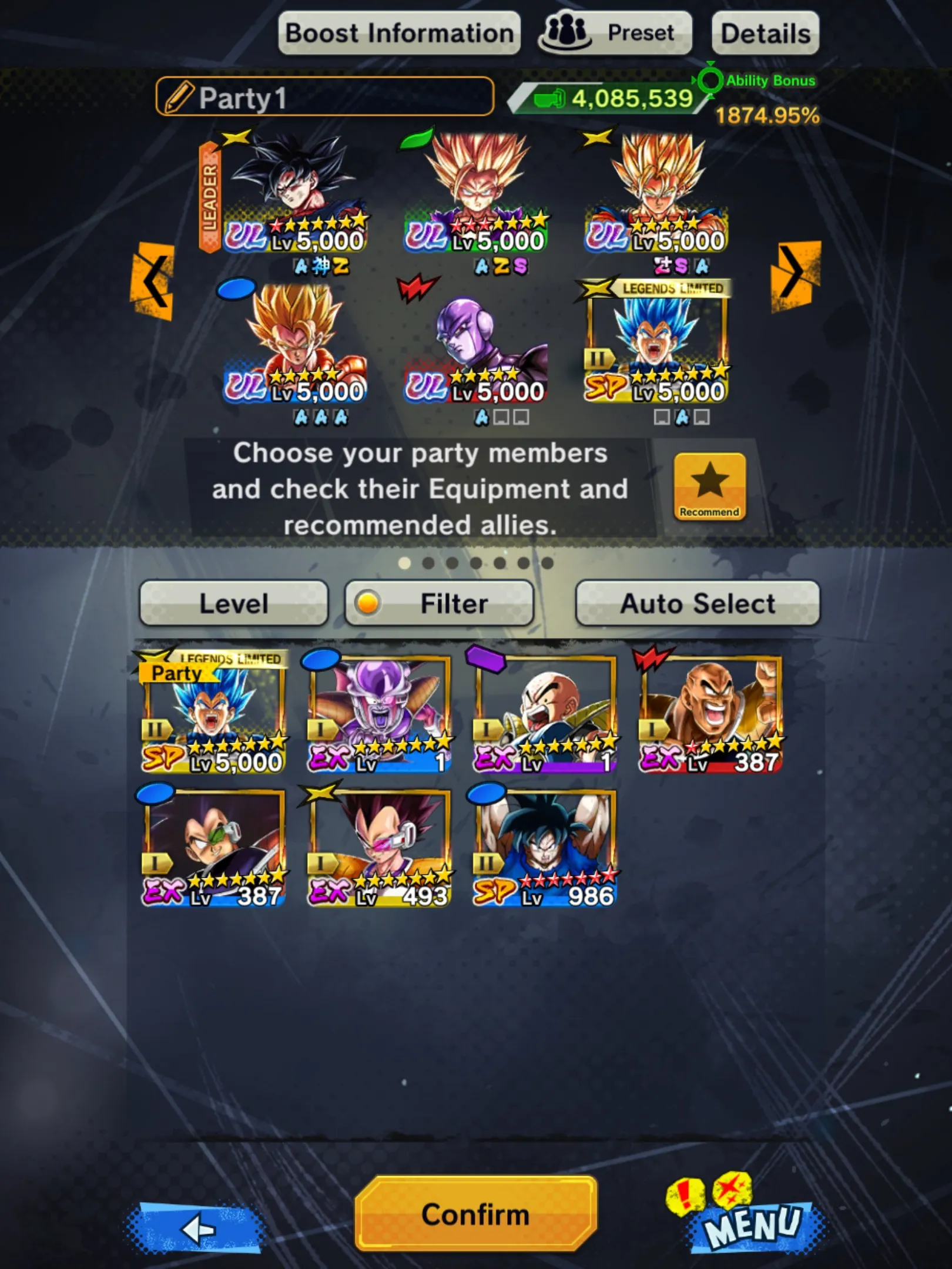 DR646-IOS+Androi-6 UL(Goku Uis+Gohan+Super Vegito+Super Gogeta+Hit)+19 Legends Limited-SS4 Gogeta+Goku and Vegeta+Beast Gohan+God SS Vegito+God SS Vegeta Zenkai+God SS Gogeta-DR646