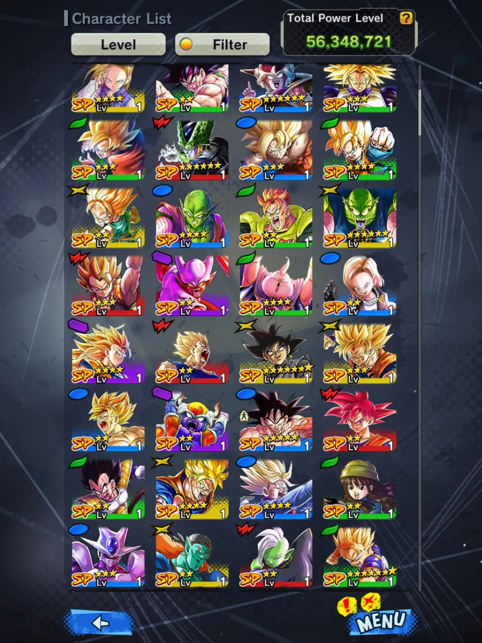 DR646-IOS+Androi-6 UL(Goku Uis+Gohan+Super Vegito+Super Gogeta+Hit)+19 Legends Limited-SS4 Gogeta+Goku and Vegeta+Beast Gohan+God SS Vegito+God SS Vegeta Zenkai+God SS Gogeta-DR646