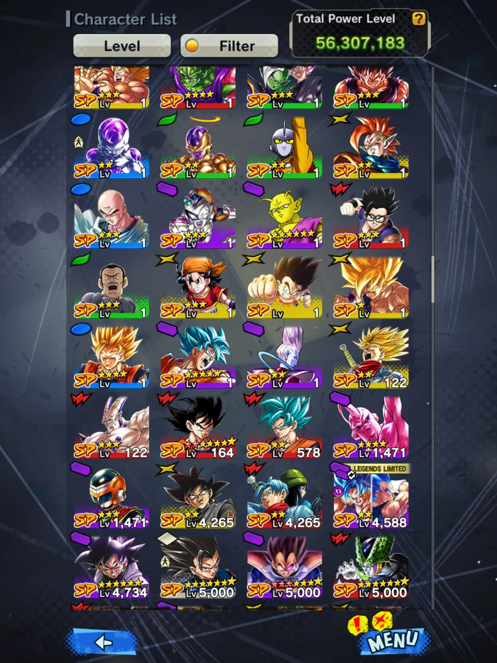 ULTRA Vegito+16 Legends Limited-Pikkon+God SS Gogeta+Goku and Vegeta+Broly+Buu Kid+Androi 17 18+Frieza+Jiren+Zamasu+Rose-Good Equipment-DR648