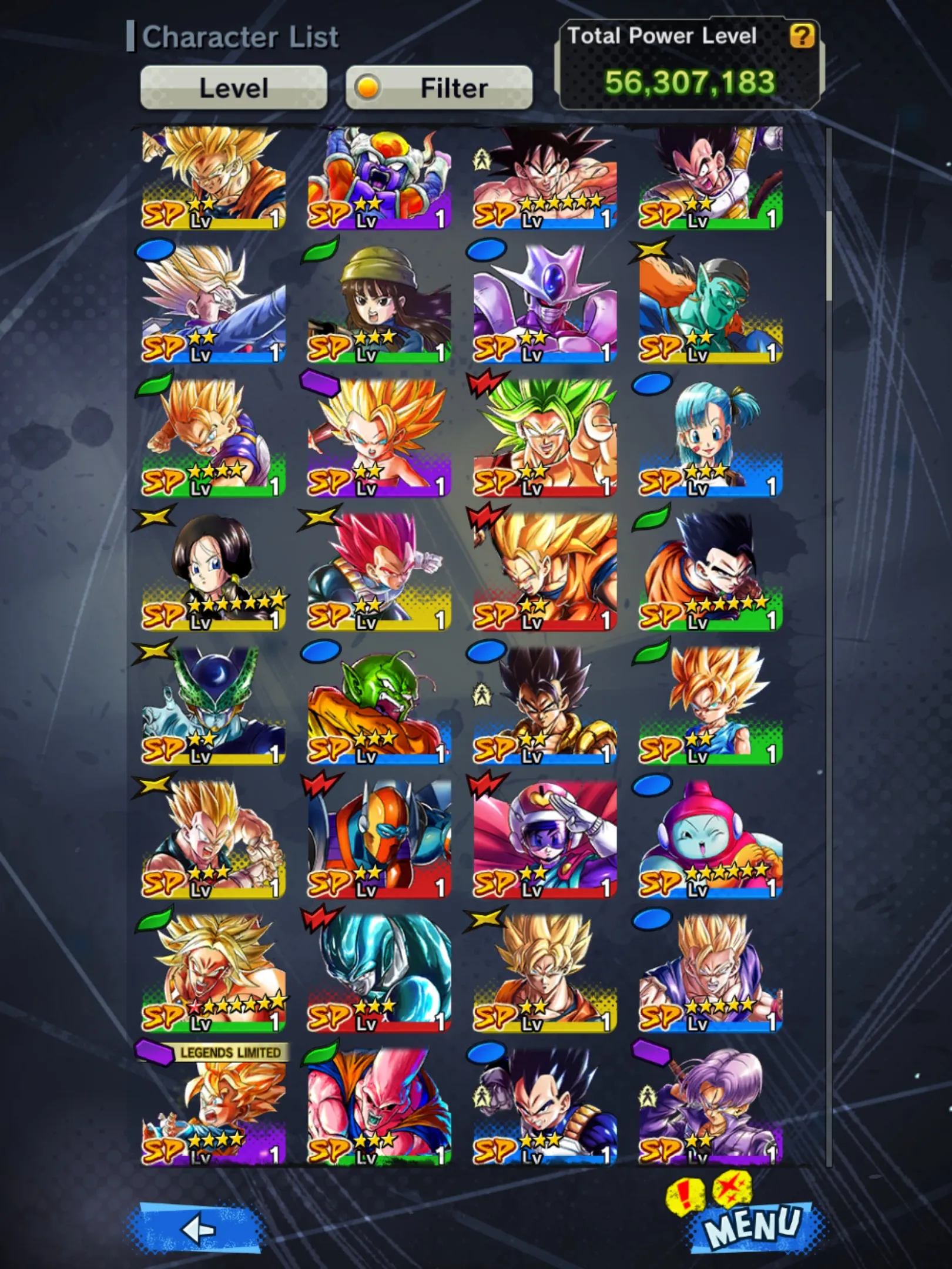 ULTRA Vegito+16 Legends Limited-Pikkon+God SS Gogeta+Goku and Vegeta+Broly+Buu Kid+Androi 17 18+Frieza+Jiren+Zamasu+Rose-Good Equipment-DR648