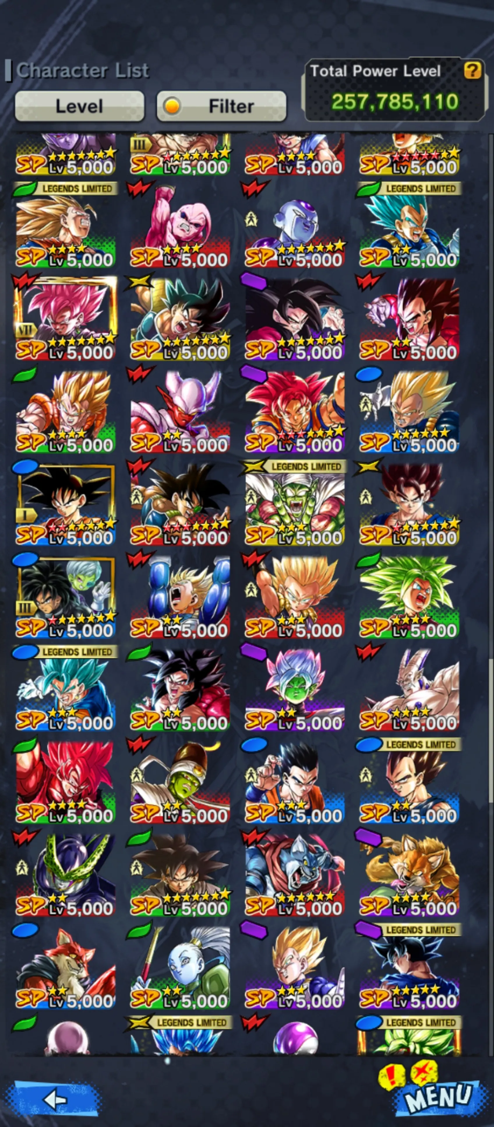 DR655-IOS+Android-New Ultimate Gohan+9 Legends Limited+have Equipment+Beats Gohan Red Star+Goku GT+Bulla Full Red Star+Pan+Perfect Cell Red Star-DR655