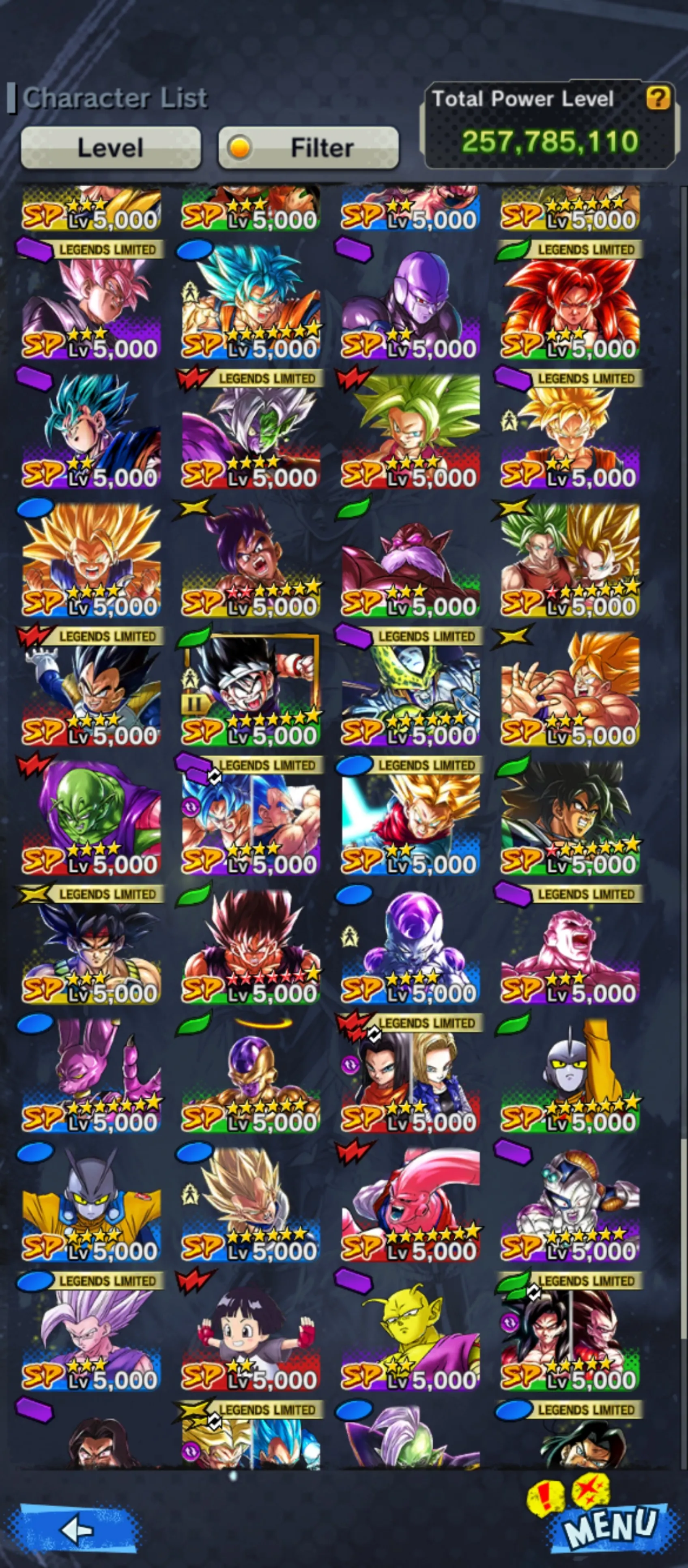 DR655-IOS+Android-New Ultimate Gohan+9 Legends Limited+have Equipment+Beats Gohan Red Star+Goku GT+Bulla Full Red Star+Pan+Perfect Cell Red Star-DR655