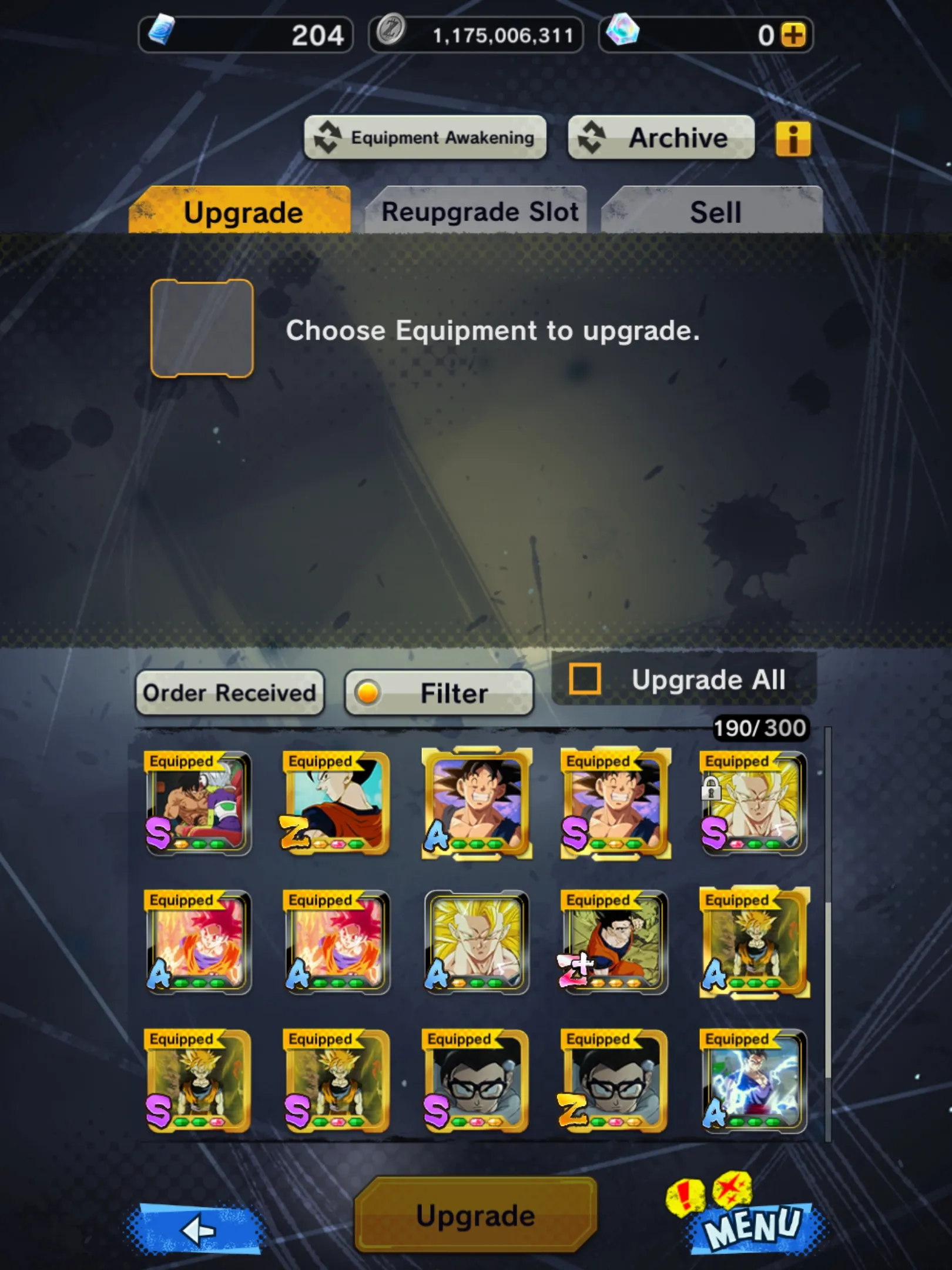 IOS+Android-Vip Acc-5 UL(Gohan+Kaioken+Super Gogeta+Rose)+Full Team Gohan+28 Legends Limited+Vip Equipment+New Ultimate Gohan+Fusion God SS Goku and Vegeta+Beast Gohan+Goku Uis+Namek Goku+God SS Goku-DR657