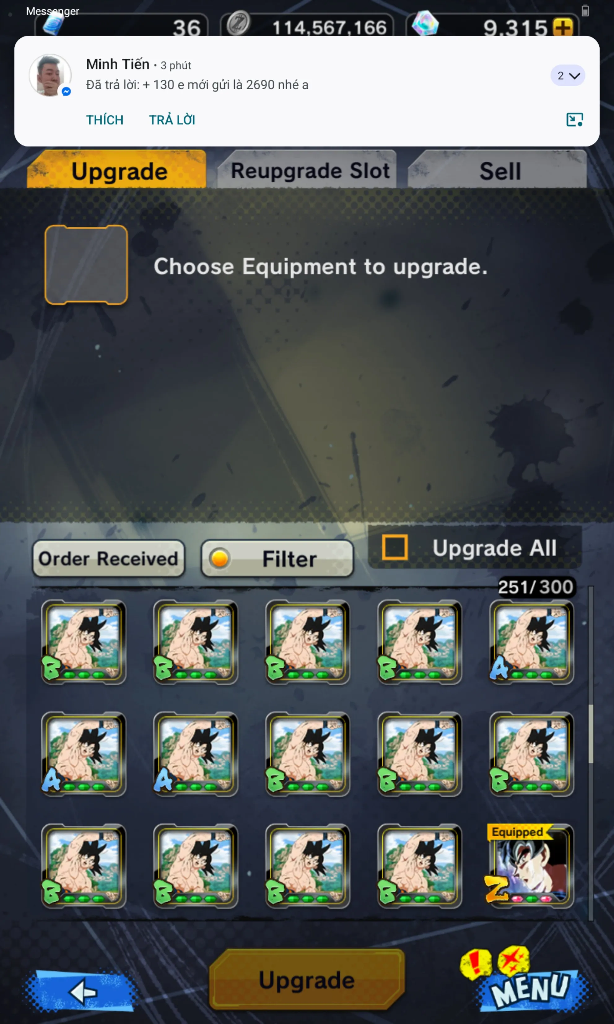 IOS+Androi-Nice Acc-UL Rose+32 Legends Limited+Good Equipment-Full New LF(Ultimate Gohan+SS God Goku+God SS God SS Goku and Vegeta+Vegeta and Goku+Beast Gohan+God SS Vegito Zenkai+Pikkon+Bardock Zenkai+Piccolo+God SS Vegeta+Namek Goku+SS3 Goku and Vegeta-DR664