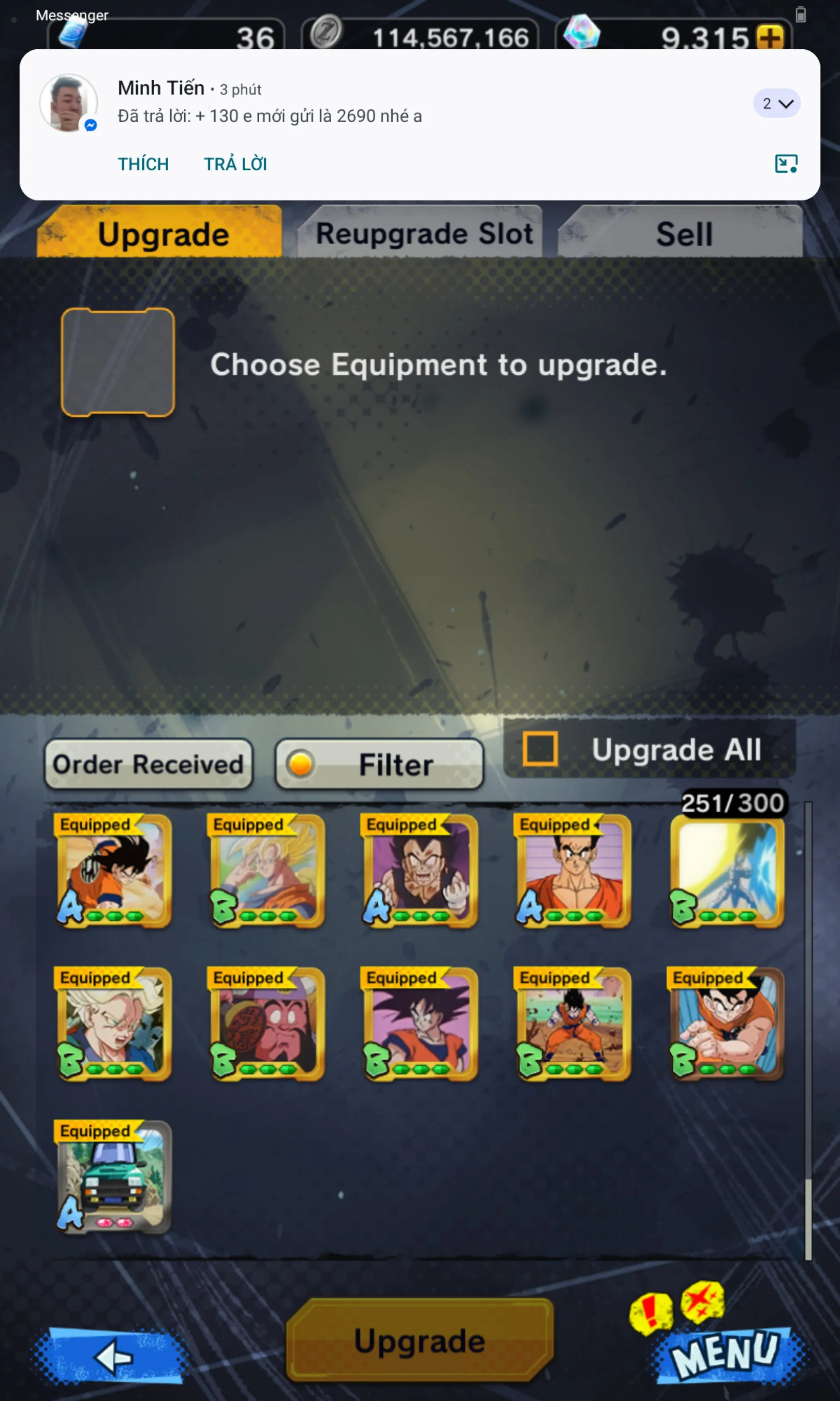 IOS+Androi-Nice Acc-UL Rose+32 Legends Limited+Good Equipment-Full New LF(Ultimate Gohan+SS God Goku+God SS God SS Goku and Vegeta+Vegeta and Goku+Beast Gohan+God SS Vegito Zenkai+Pikkon+Bardock Zenkai+Piccolo+God SS Vegeta+Namek Goku+SS3 Goku and Vegeta-DR664