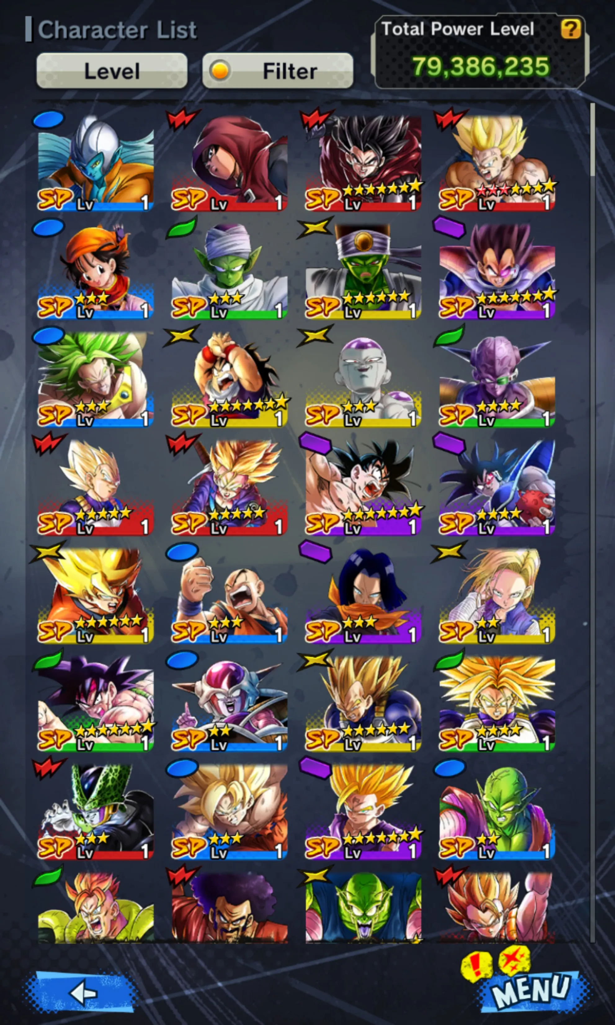 IOS+Androi-Nice Acc-UL Rose+32 Legends Limited+Good Equipment-Full New LF(Ultimate Gohan+SS God Goku+God SS God SS Goku and Vegeta+Vegeta and Goku+Beast Gohan+God SS Vegito Zenkai+Pikkon+Bardock Zenkai+Piccolo+God SS Vegeta+Namek Goku+SS3 Goku and Vegeta-DR664