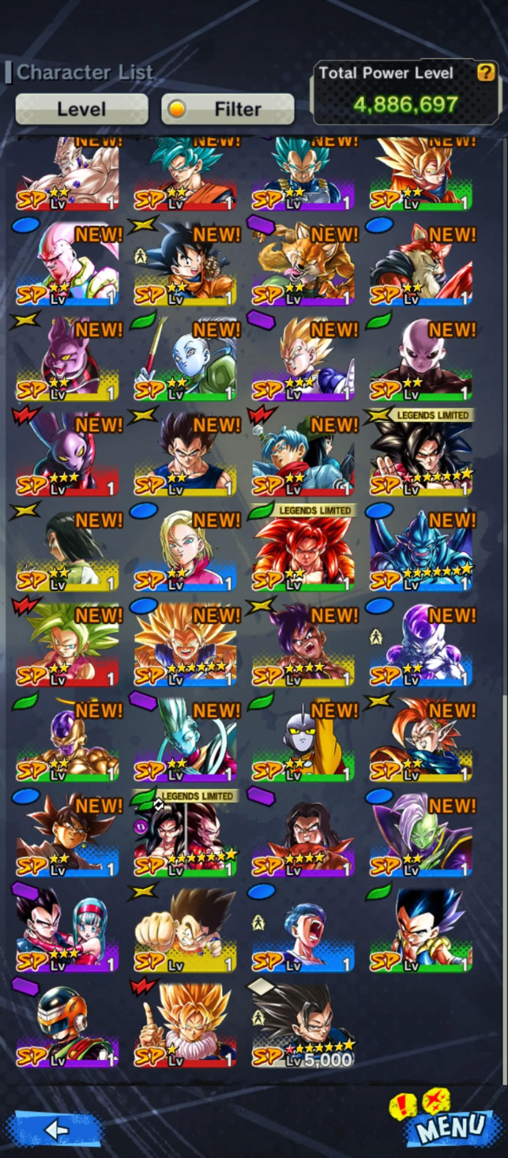DR670-IOS+Android-New UL SS4 Gogeta+SS4 Goku Red Star+SS3 Goku and Vegeta+SS4 Gogeta+Soul-DR670