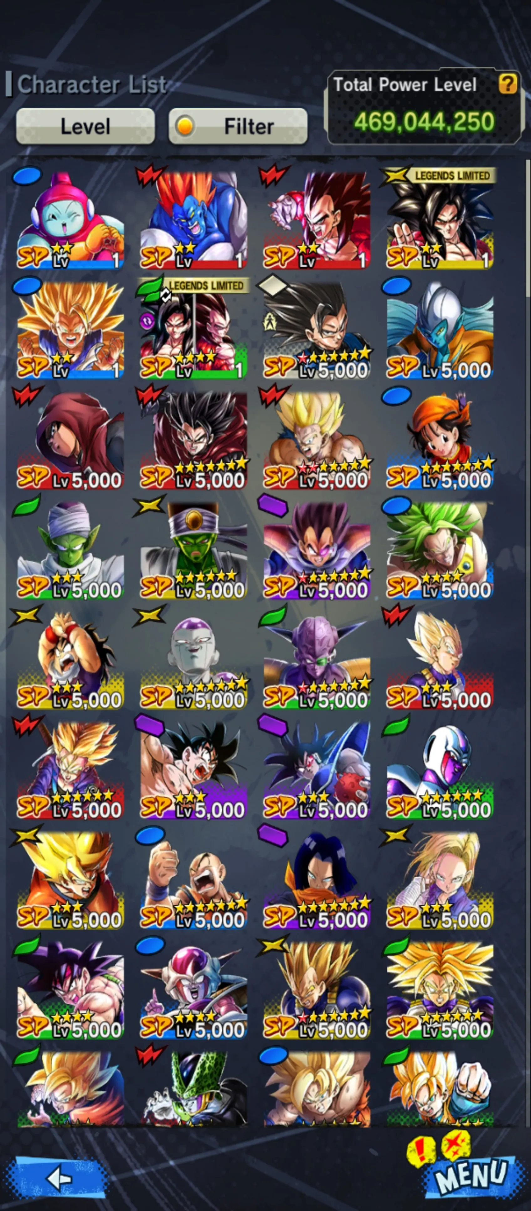 DR671-IOS+Android-Vip Acc-6 UL(Goku Uis+Gohan+Frieza)+30 Legends Limited-470 Million Power-Sparking+ZenKai Red Star+Vip Equipment-New Ultimate Gohan+Fusion God SS Goku and Vegeta+Vegeta and Goku+God SS Goku+SS3 Goku and Vegeta+God SS Vegito+God SS Gogeta-DR671