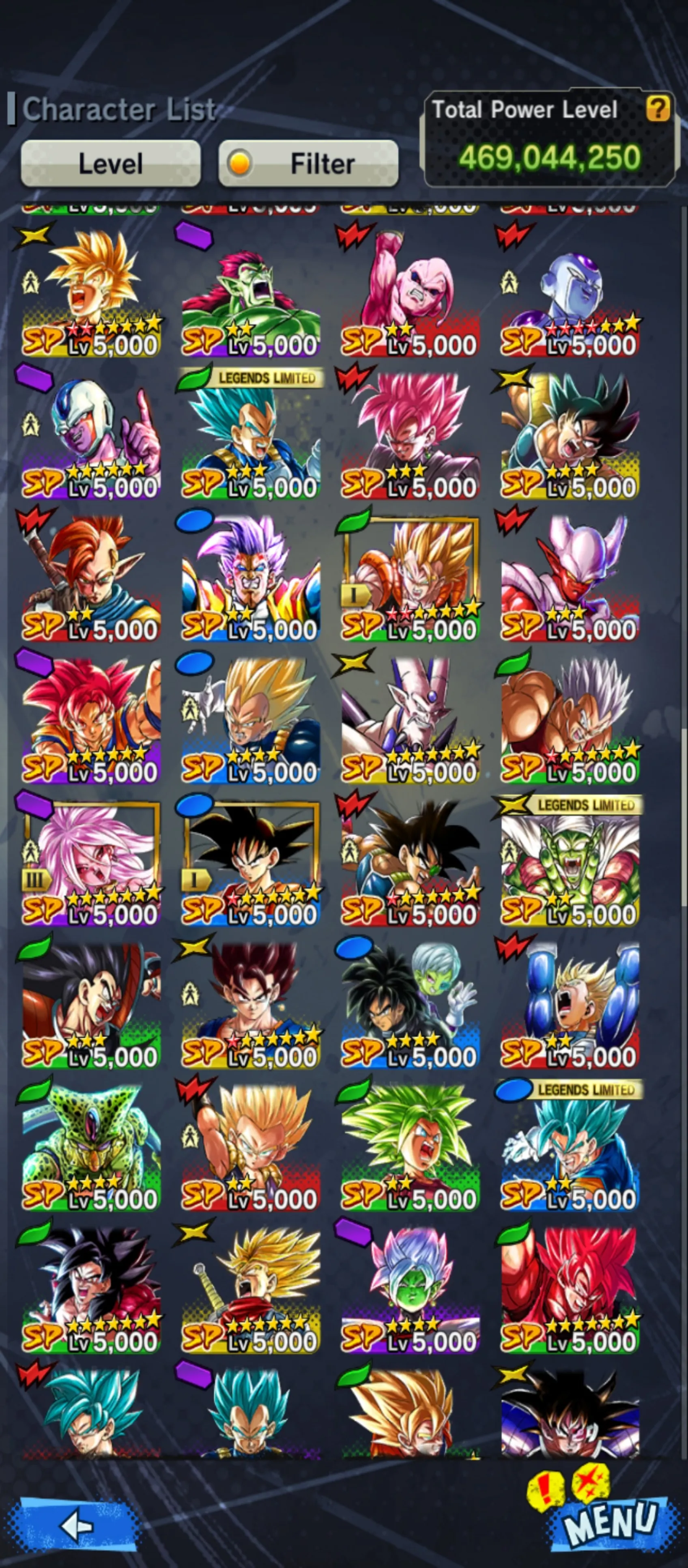 DR671-IOS+Android-Vip Acc-6 UL(Goku Uis+Gohan+Frieza)+30 Legends Limited-470 Million Power-Sparking+ZenKai Red Star+Vip Equipment-New Ultimate Gohan+Fusion God SS Goku and Vegeta+Vegeta and Goku+God SS Goku+SS3 Goku and Vegeta+God SS Vegito+God SS Gogeta-DR671