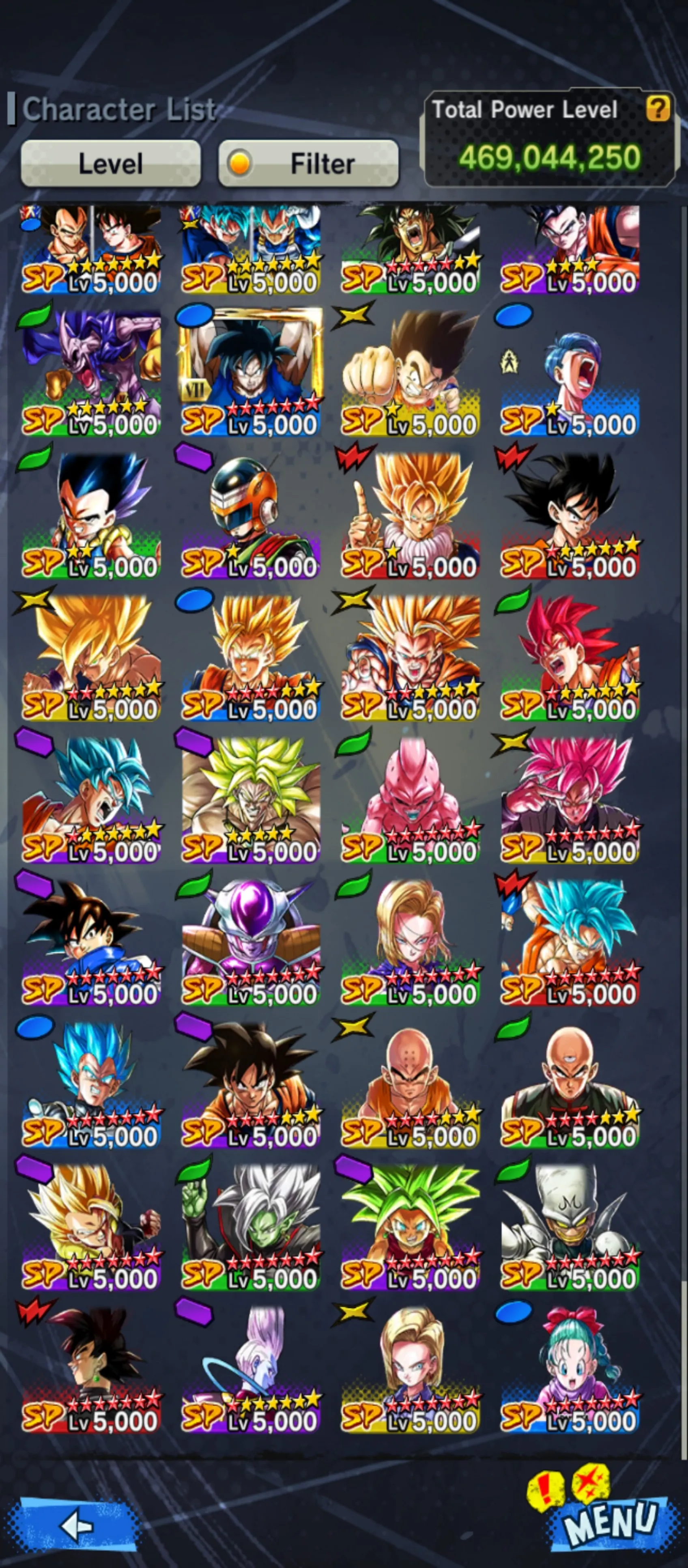 DR671-IOS+Android-Vip Acc-6 UL(Goku Uis+Gohan+Frieza)+30 Legends Limited-470 Million Power-Sparking+ZenKai Red Star+Vip Equipment-New Ultimate Gohan+Fusion God SS Goku and Vegeta+Vegeta and Goku+God SS Goku+SS3 Goku and Vegeta+God SS Vegito+God SS Gogeta-DR671