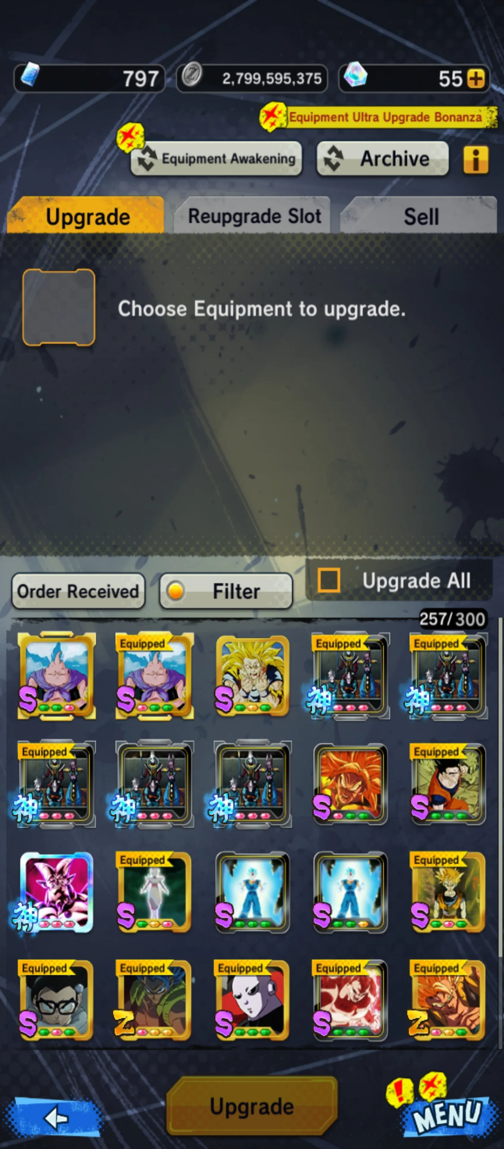 DR671-IOS+Android-Vip Acc-6 UL(Goku Uis+Gohan+Frieza)+30 Legends Limited-470 Million Power-Sparking+ZenKai Red Star+Vip Equipment-New Ultimate Gohan+Fusion God SS Goku and Vegeta+Vegeta and Goku+God SS Goku+SS3 Goku and Vegeta+God SS Vegito+God SS Gogeta-DR671