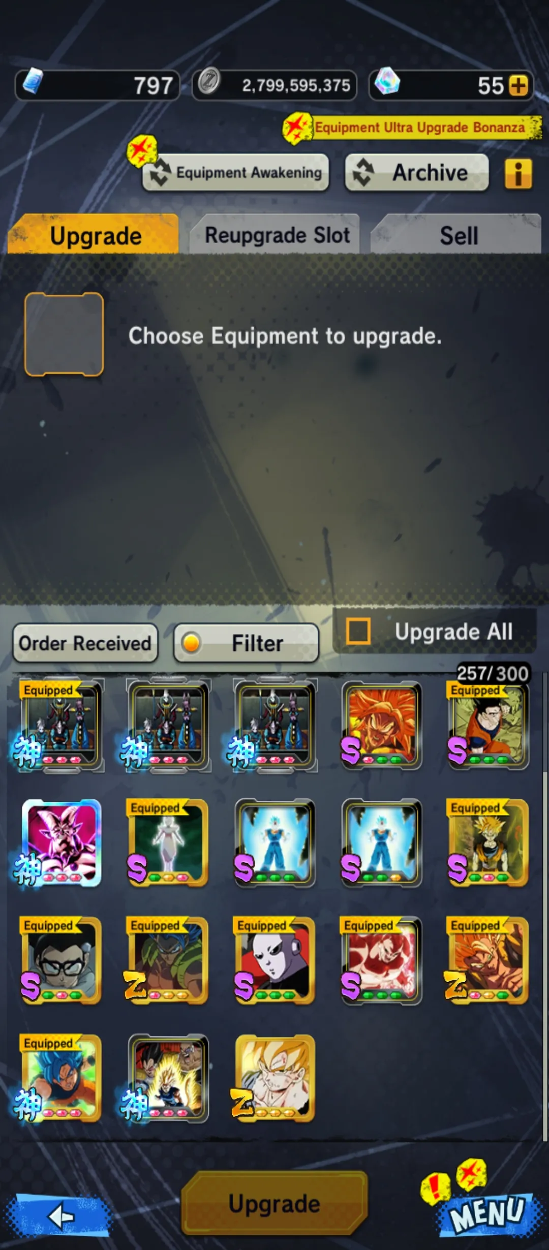 DR671-IOS+Android-Vip Acc-6 UL(Goku Uis+Gohan+Frieza)+30 Legends Limited-470 Million Power-Sparking+ZenKai Red Star+Vip Equipment-New Ultimate Gohan+Fusion God SS Goku and Vegeta+Vegeta and Goku+God SS Goku+SS3 Goku and Vegeta+God SS Vegito+God SS Gogeta-DR671