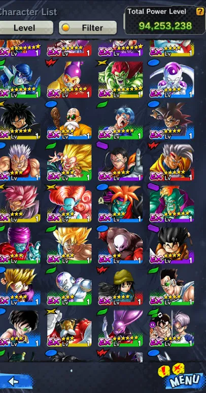 DR679-IOS+Android-Good Legends Limited+Vip Equipment+24 LF(New Ultimate Gohan+SS God Goku+Fusion God SS Goku and Vegeta+Piccolo+Goku Uis+SS3 Goku+Goku GT+Cell+Goku and Frieza)-DR679