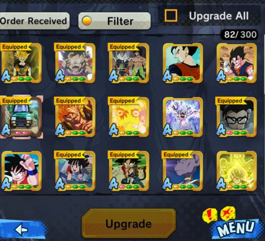 DR679-IOS+Android-Good Legends Limited+Vip Equipment+24 LF(New Ultimate Gohan+SS God Goku+Fusion God SS Goku and Vegeta+Piccolo+Goku Uis+SS3 Goku+Goku GT+Cell+Goku and Frieza)-DR679