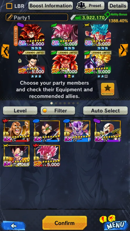 DR686-IOS+Android-4 UL(SS4 Gogeta+Kaioken+Rose)+Team GT+Vip Equipment-Ultimate Gohan+SS4 Goku+SS4 Goku and Vegeta-DR686