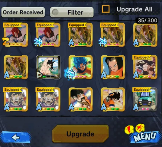 DR686-IOS+Android-4 UL(SS4 Gogeta+Kaioken+Rose)+Team GT+Vip Equipment-Ultimate Gohan+SS4 Goku+SS4 Goku and Vegeta-DR686