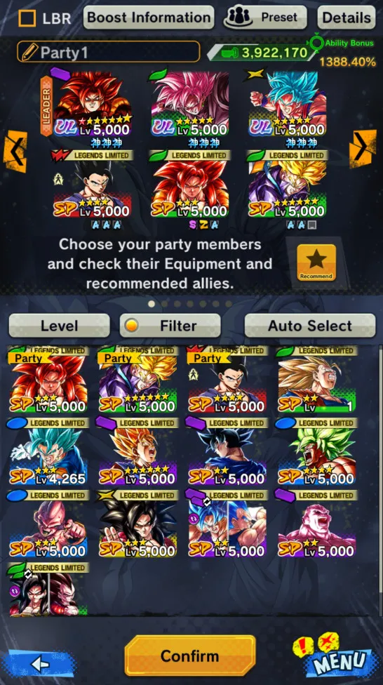 DR686-IOS+Android-4 UL(SS4 Gogeta+Kaioken+Rose)+Team GT+Vip Equipment-Ultimate Gohan+SS4 Goku+SS4 Goku and Vegeta-DR686