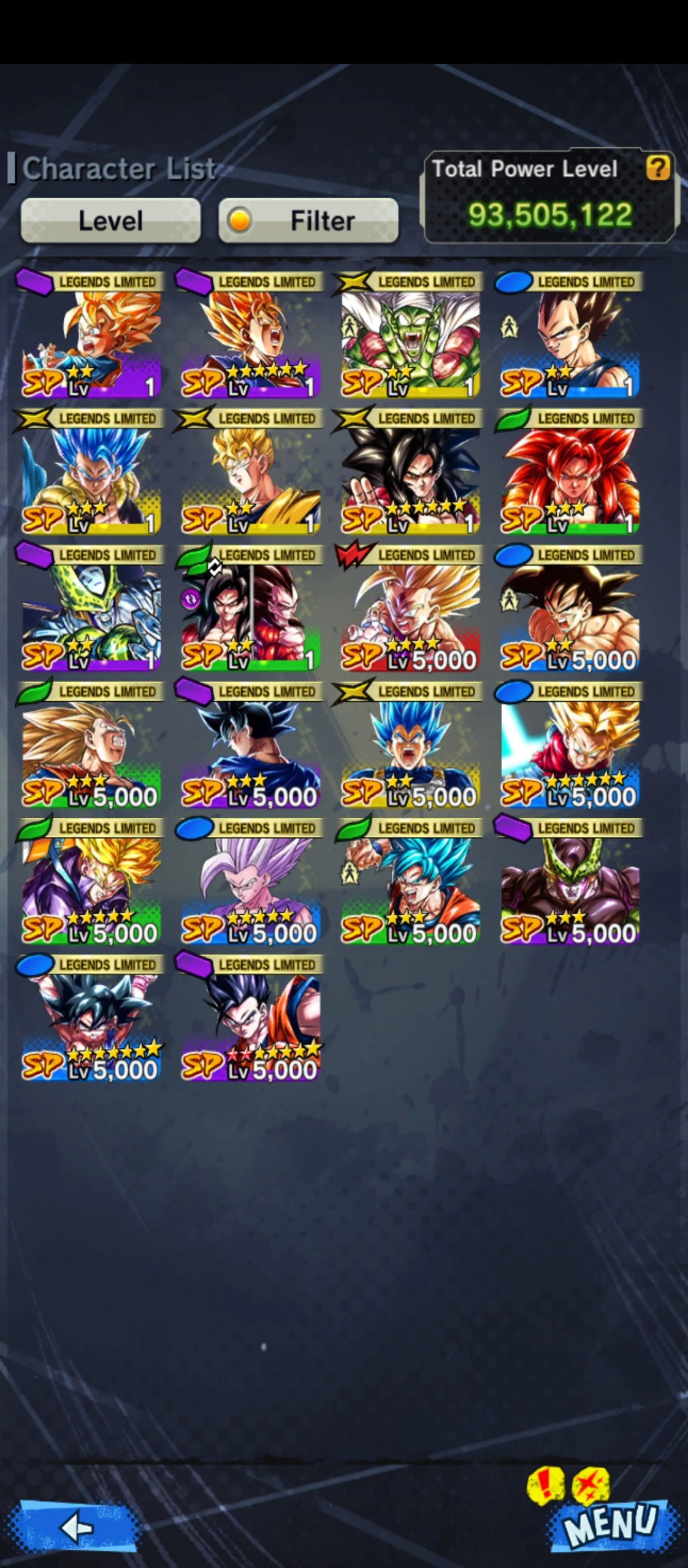 DR697-IOS+Android-Nice Acc-5UL(SS4 Gogeta+Gohan+Vegito+Gohan+Gogeta)+22 Legends Limited+Vip Equipment-Ultimate Gohan+SS4 Goku+SS4 Gogeta+SS4 Goku and Vegeta+Goku Uis+Beast Gohan+Goku GT-DR697