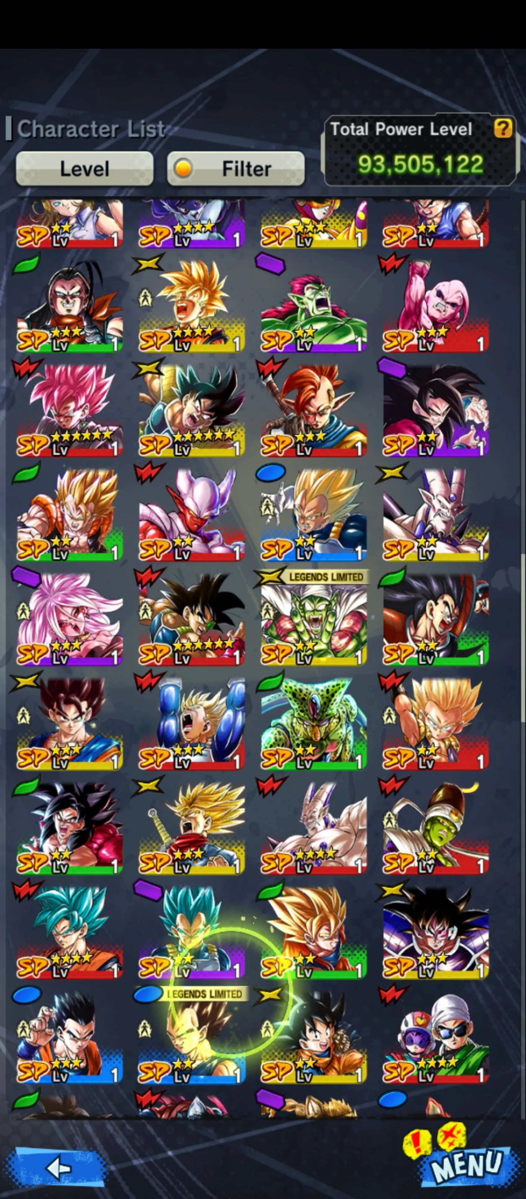 DR697-IOS+Android-Nice Acc-5UL(SS4 Gogeta+Gohan+Vegito+Gohan+Gogeta)+22 Legends Limited+Vip Equipment-Ultimate Gohan+SS4 Goku+SS4 Gogeta+SS4 Goku and Vegeta+Goku Uis+Beast Gohan+Goku GT-DR697