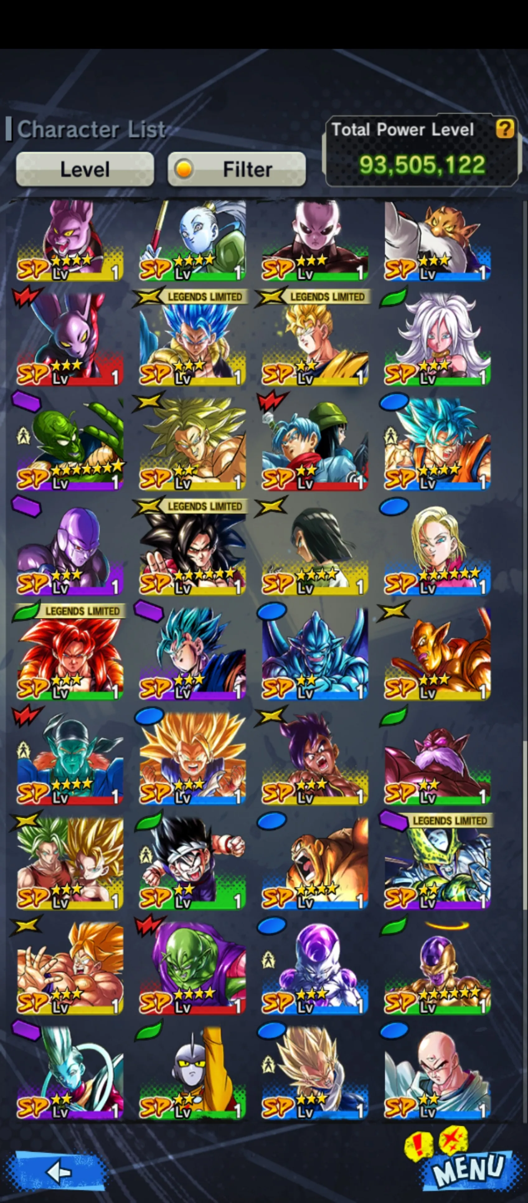 DR697-IOS+Android-Nice Acc-5UL(SS4 Gogeta+Gohan+Vegito+Gohan+Gogeta)+22 Legends Limited+Vip Equipment-Ultimate Gohan+SS4 Goku+SS4 Gogeta+SS4 Goku and Vegeta+Goku Uis+Beast Gohan+Goku GT-DR697