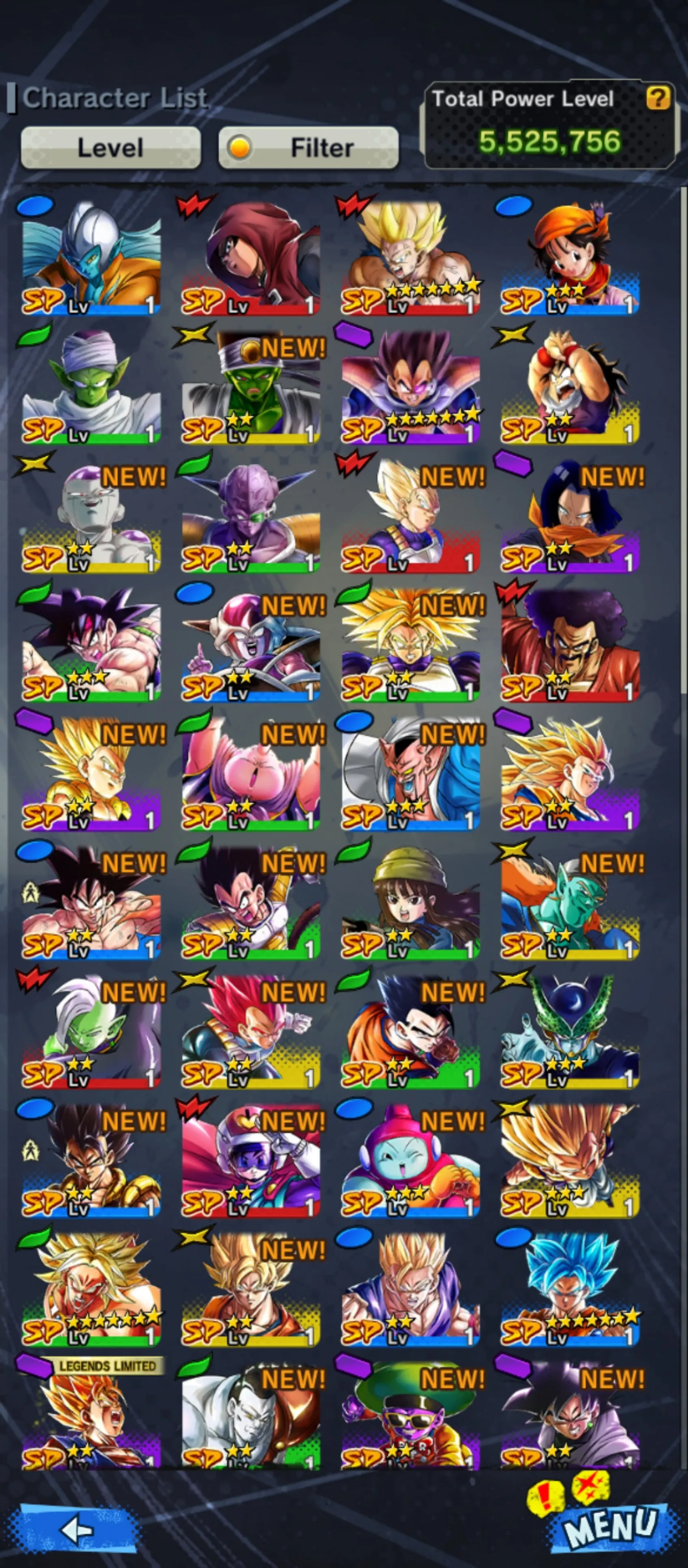 DR701-IOS+Android-UL SS4 Gogeta 12 Red Star+SS4 Goku+SS4 Gogeta+SS4 Goku and Vegeta+Soul+Event Farm CC-DR701
