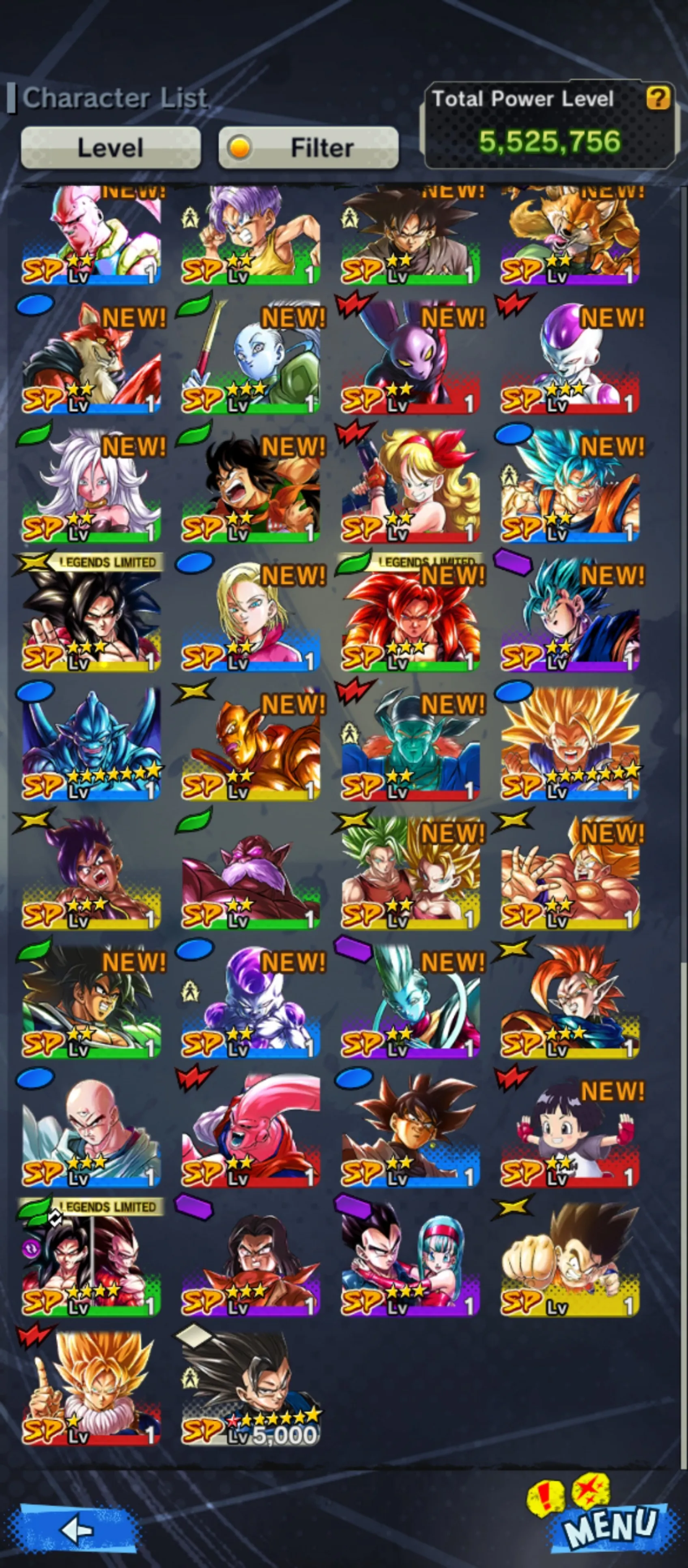 DR701-IOS+Android-UL SS4 Gogeta 12 Red Star+SS4 Goku+SS4 Gogeta+SS4 Goku and Vegeta+Soul+Event Farm CC-DR701